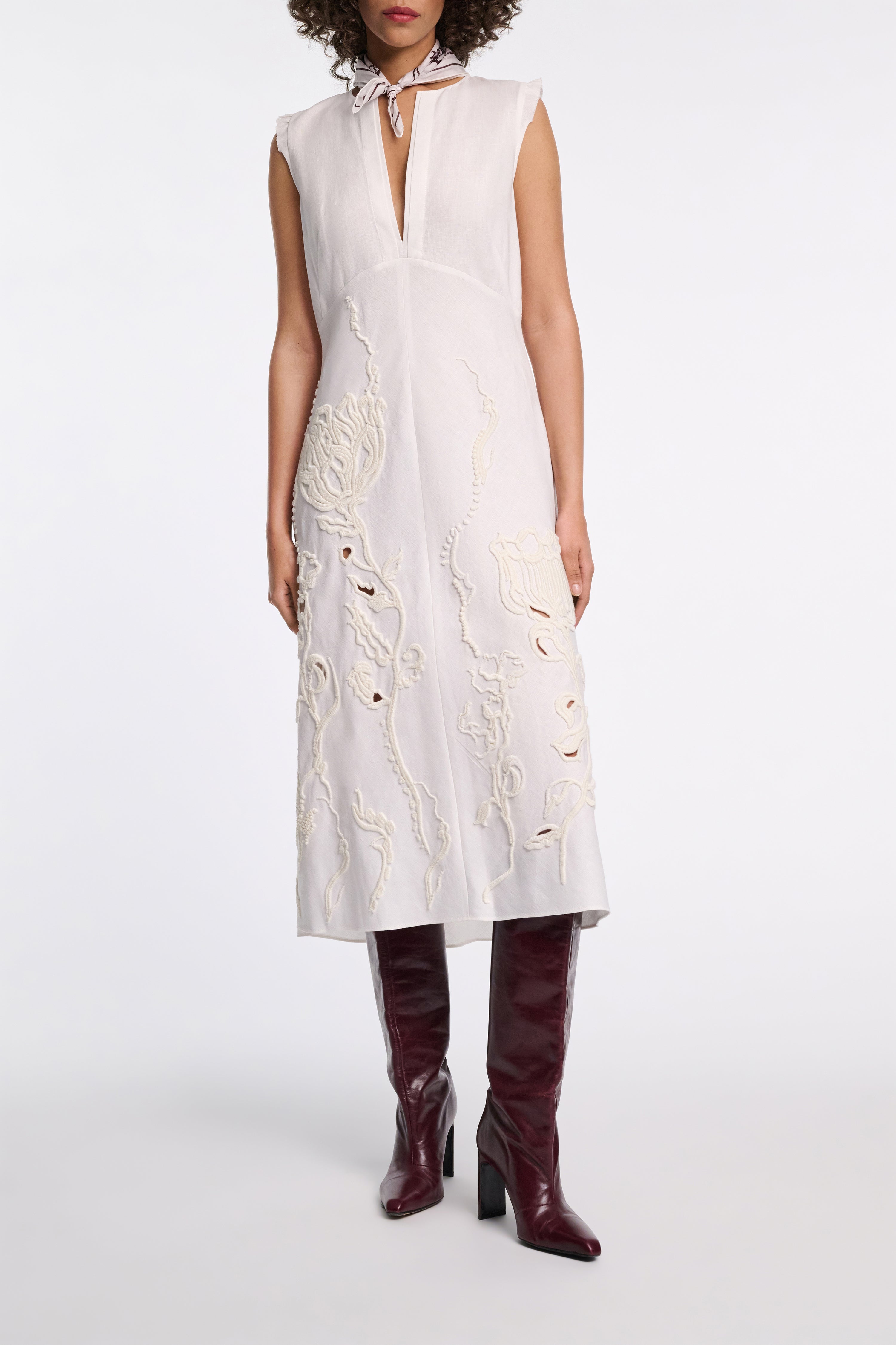 EMBROIDERED BEAUTY dress-Dorothee Schumacher-Sale