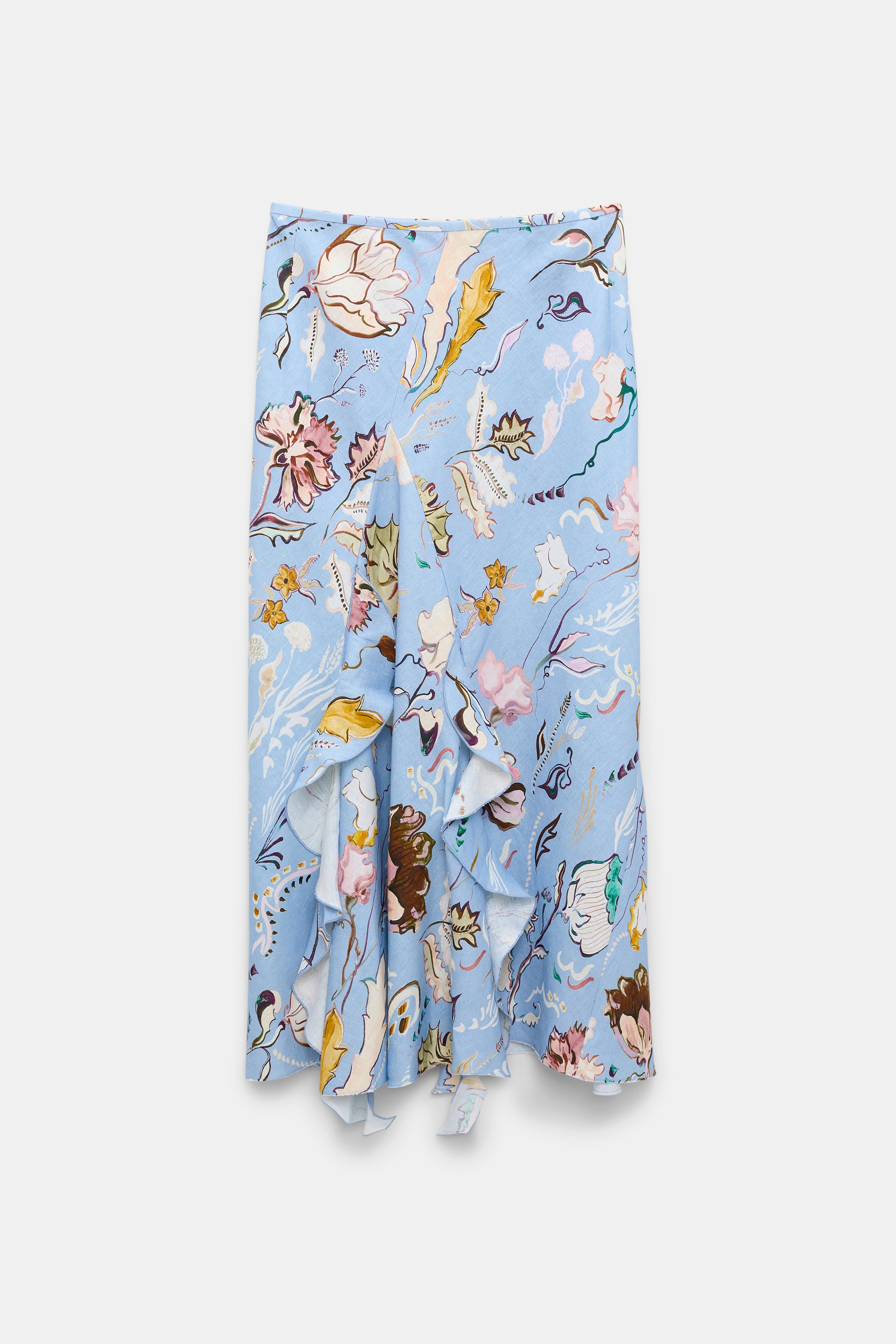 FLORAL POWER skirt-Dorothee Schumacher-Sale