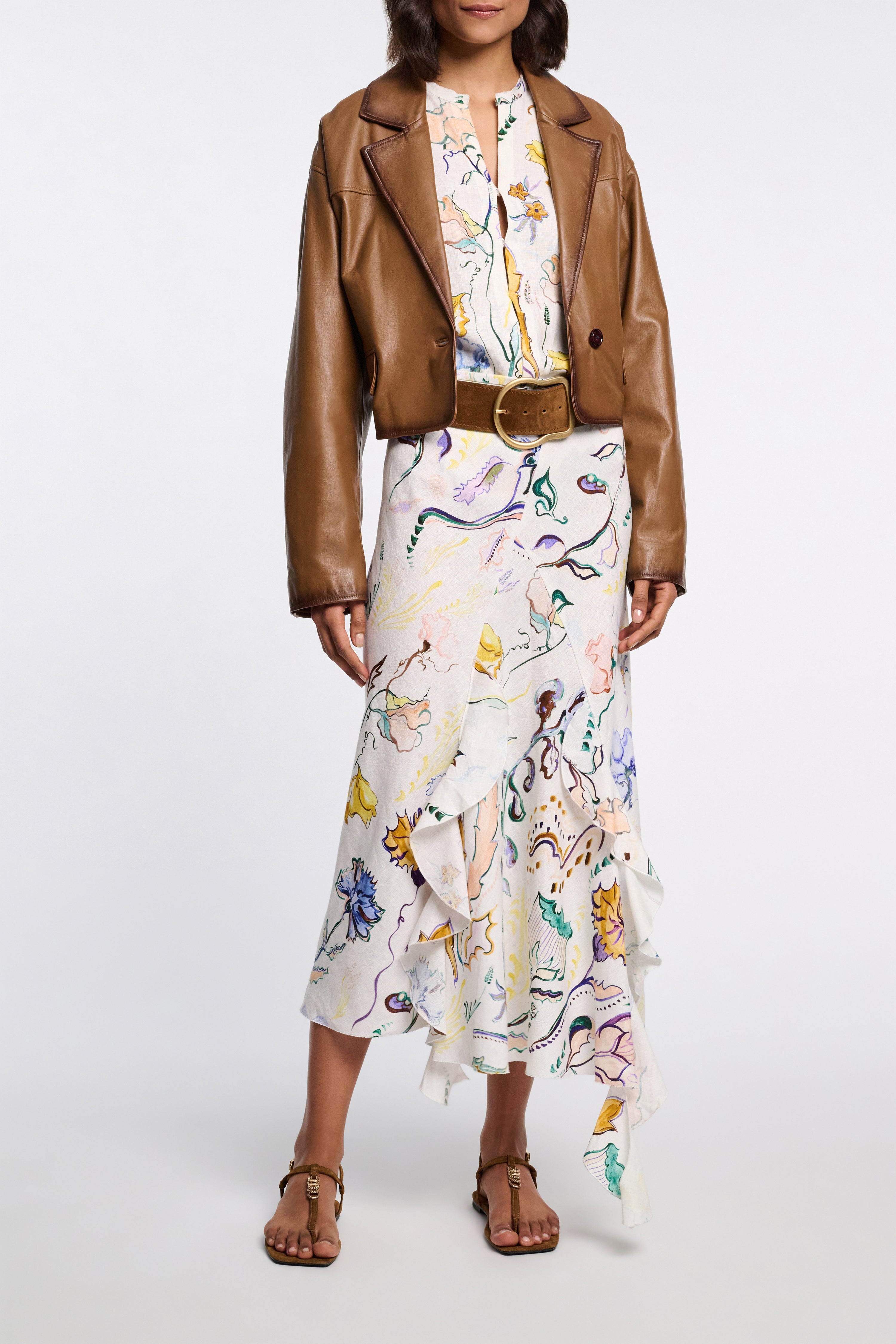 FLORAL POWER skirt-Dorothee Schumacher-Sale
