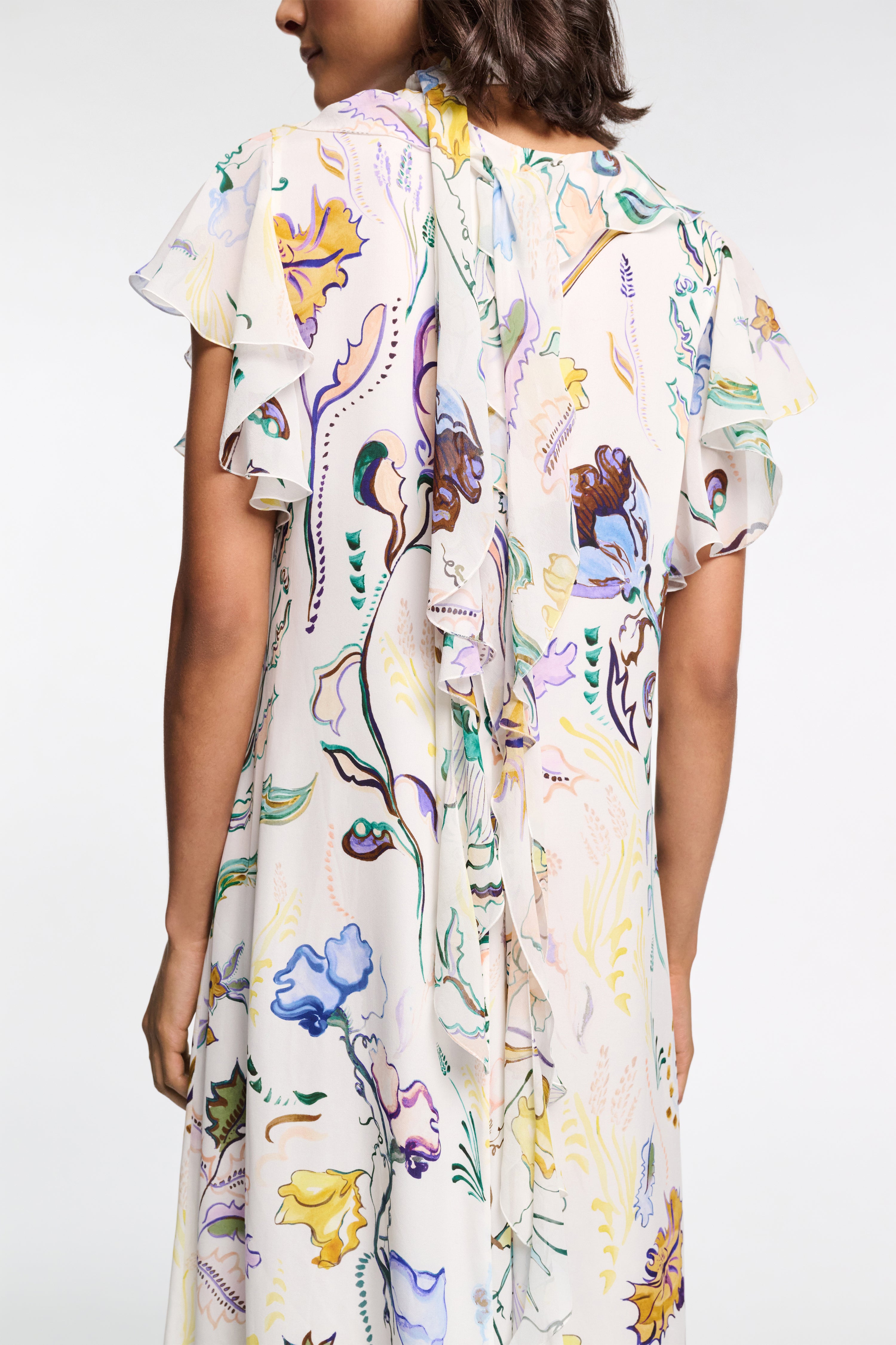 FLORAL TWIST dress-Dorothee Schumacher-Sale