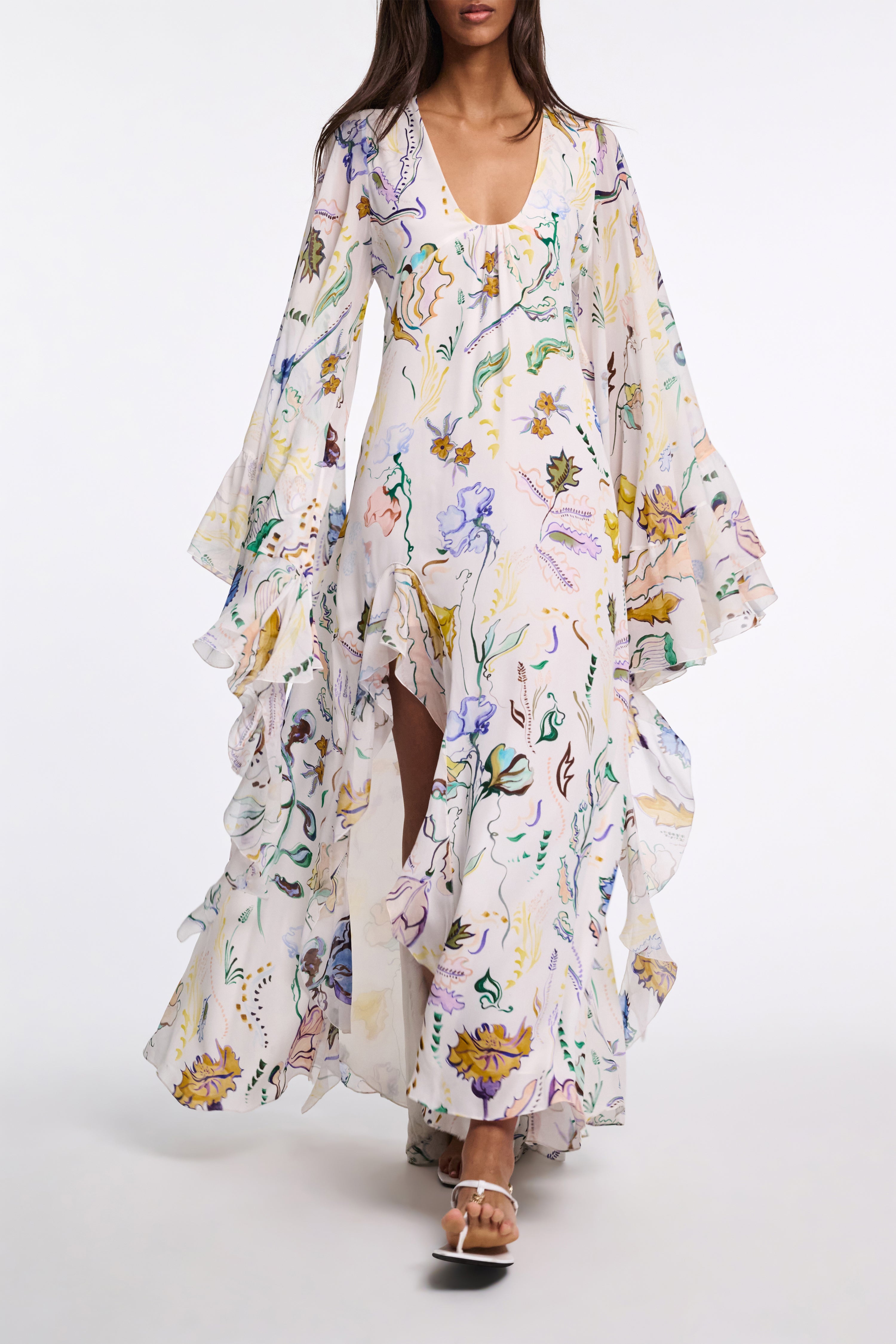 FLORAL TWIST dress-Dorothee Schumacher-Sale