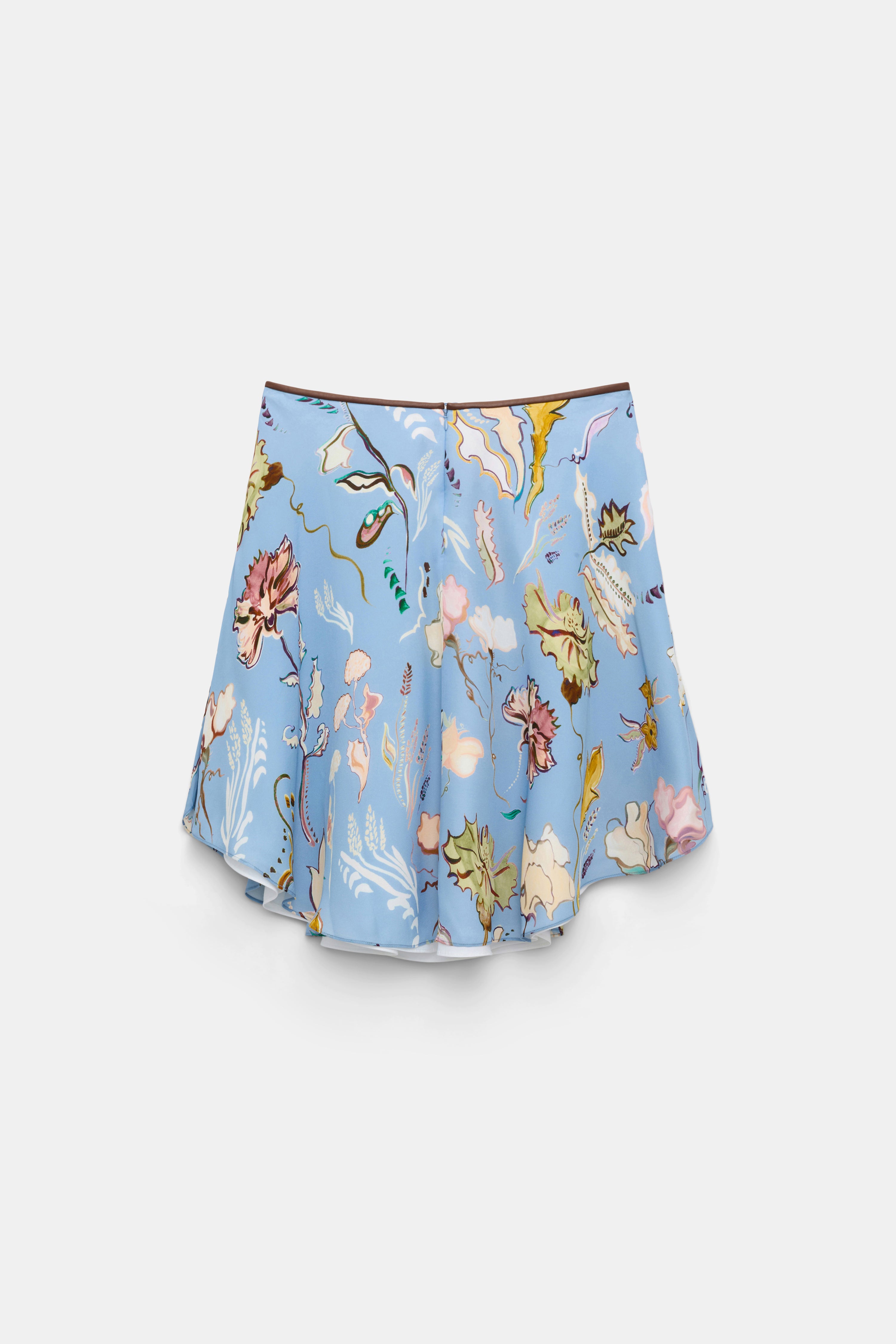 FLORAL TWIST skirt-Dorothee Schumacher-Sale