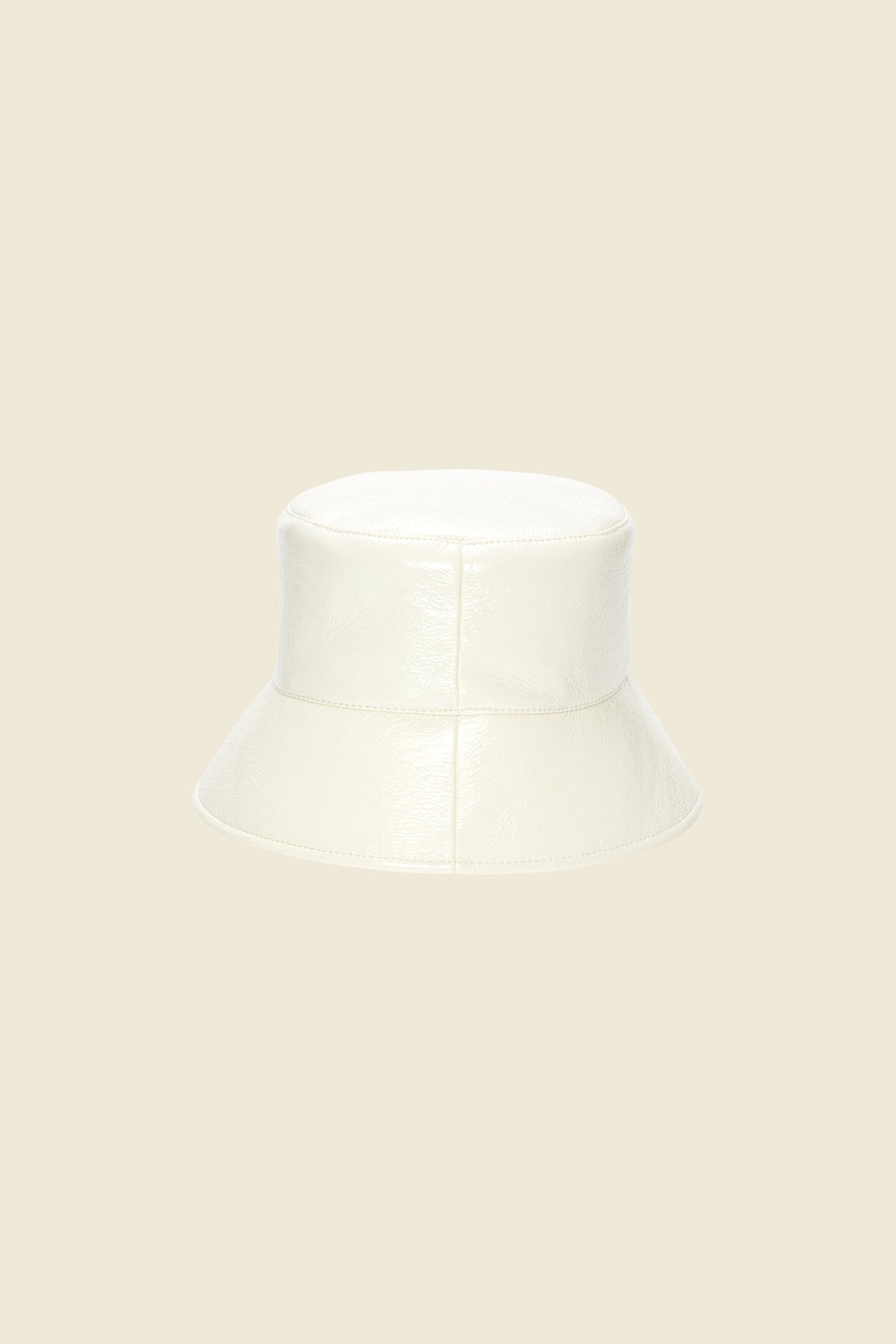 Dorothee Schumacher-OUTLET-SALE-SHINY MOMENT bucket hat-OS-eggshell-ARCHIVIST