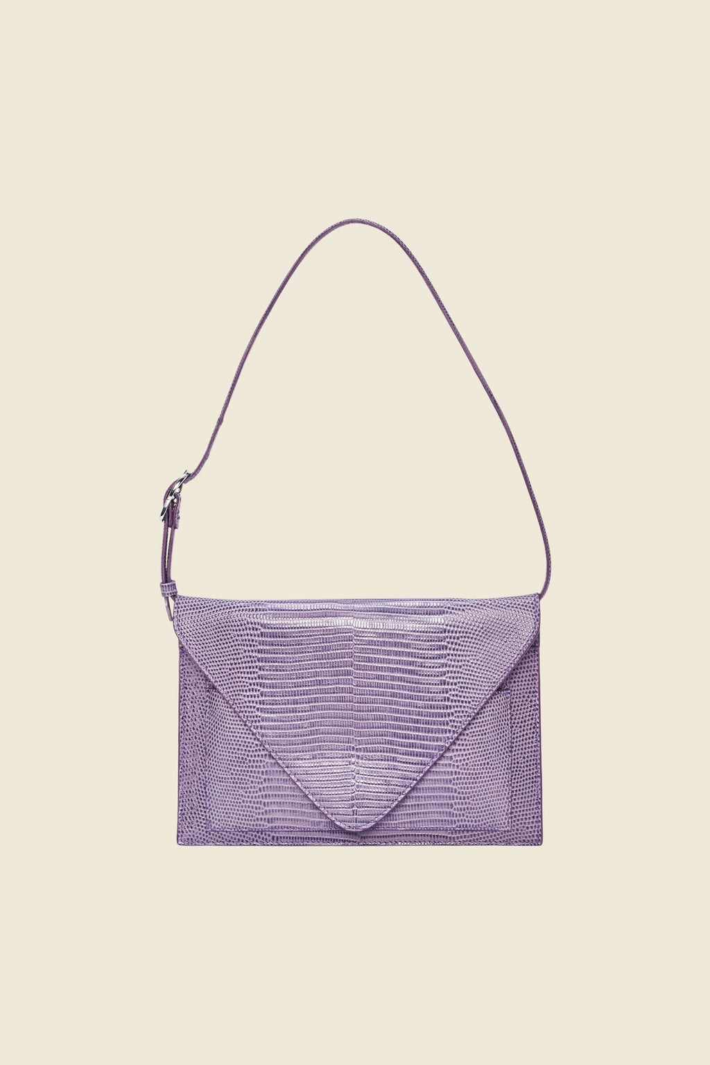 Dorothee Schumacher-OUTLET-SALE-TEXTURED LUXE glasses envelope-OS-wild orchid lilac-ARCHIVIST