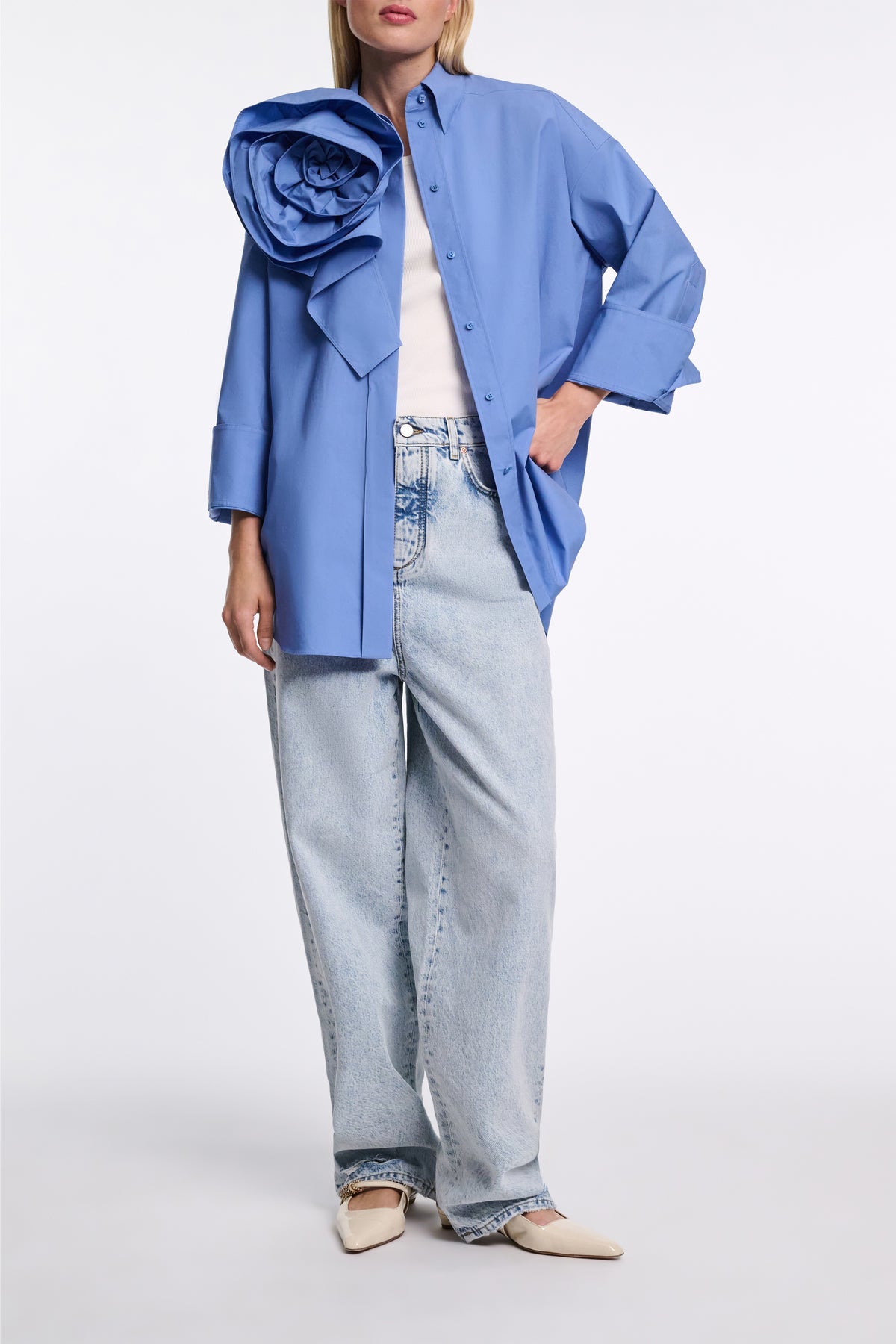 POPLIN POWER blouse-Dorothee Schumacher-Sale