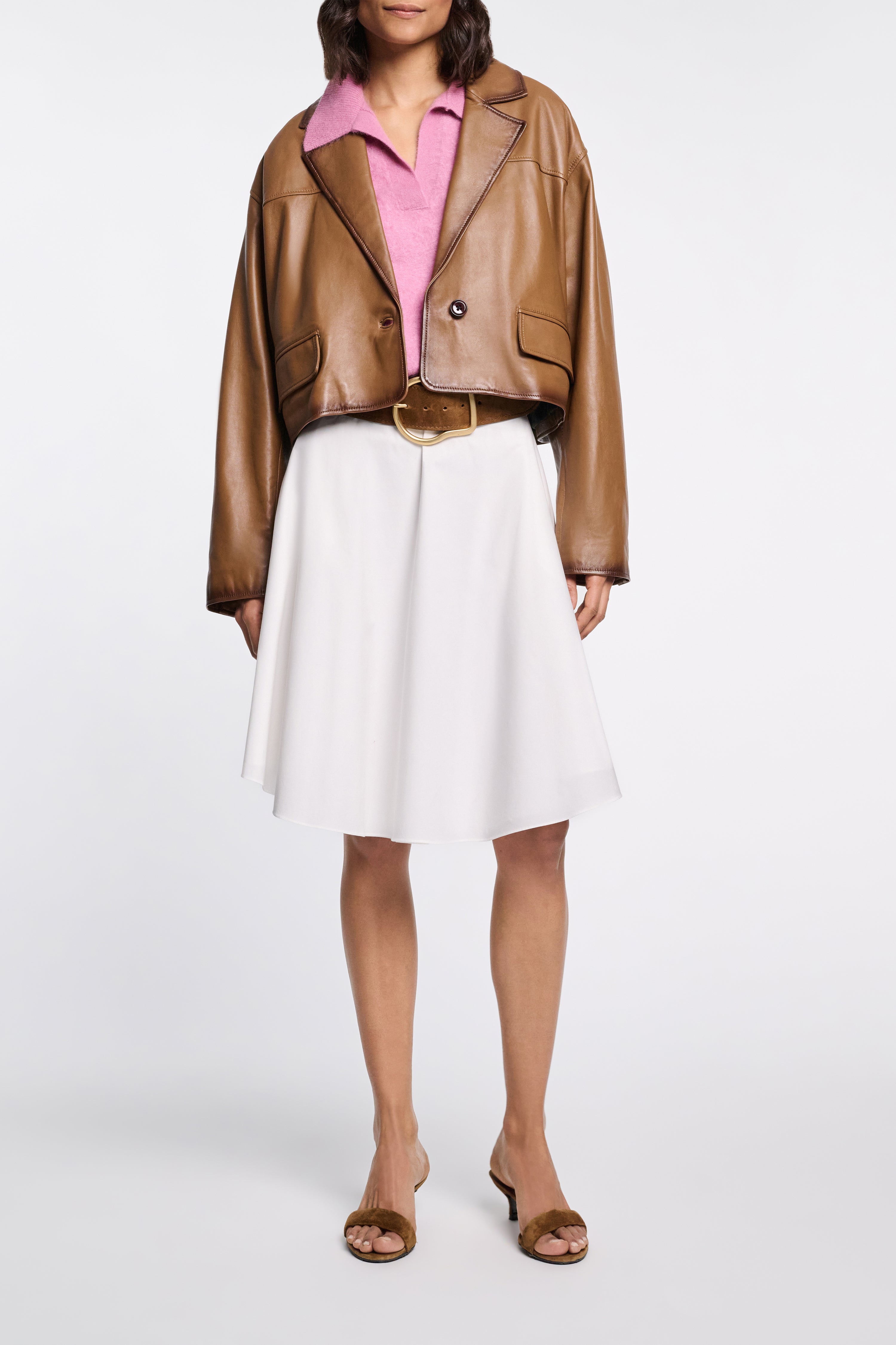 POPLIN POWER skirt-Dorothee Schumacher-Sale