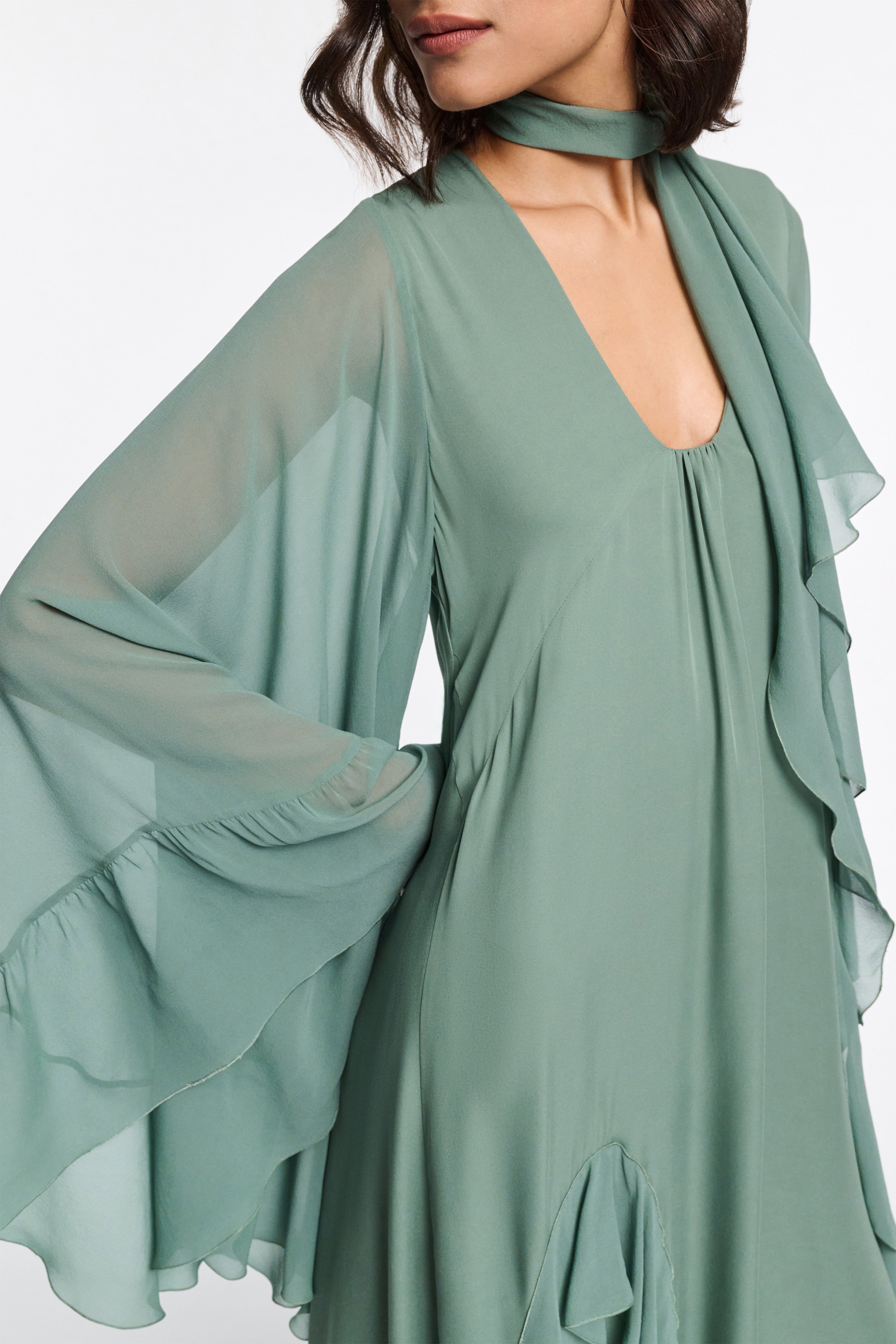 SHEER TWIST I dress-Dorothee Schumacher-Sale