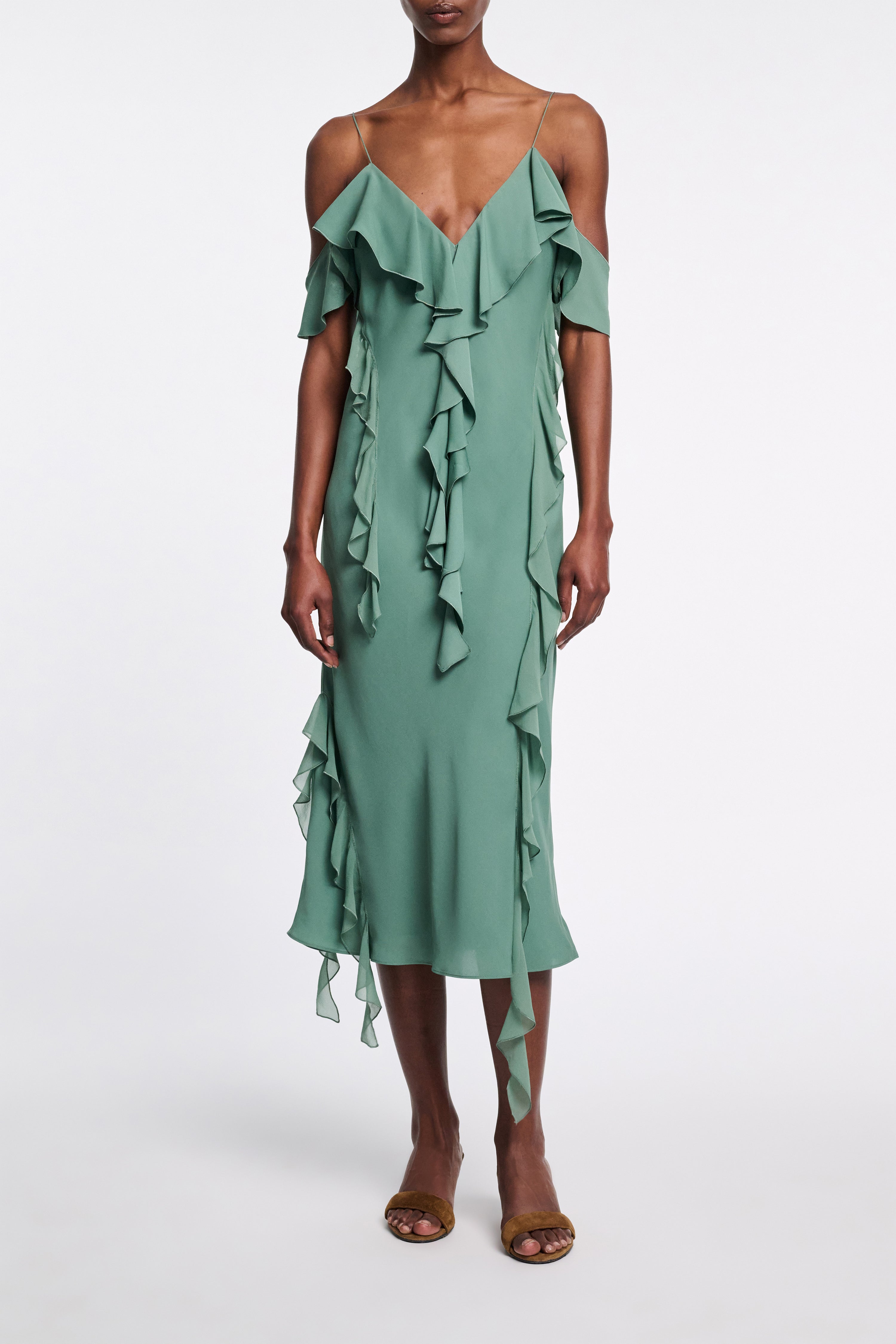 SHEER TWIST II dress-Dorothee Schumacher-Sale