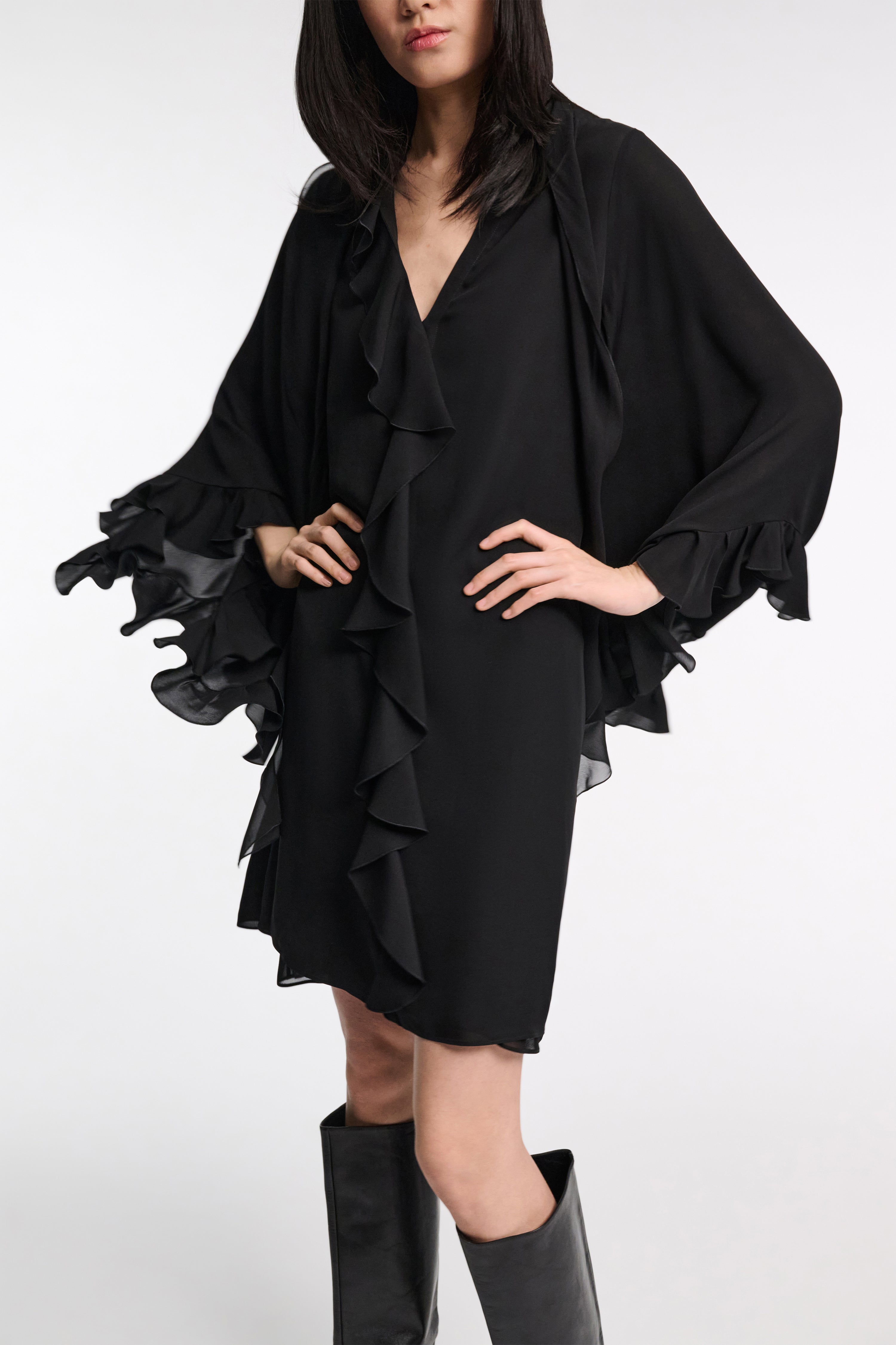 SHEER TWIST II dress-Dorothee Schumacher-Sale