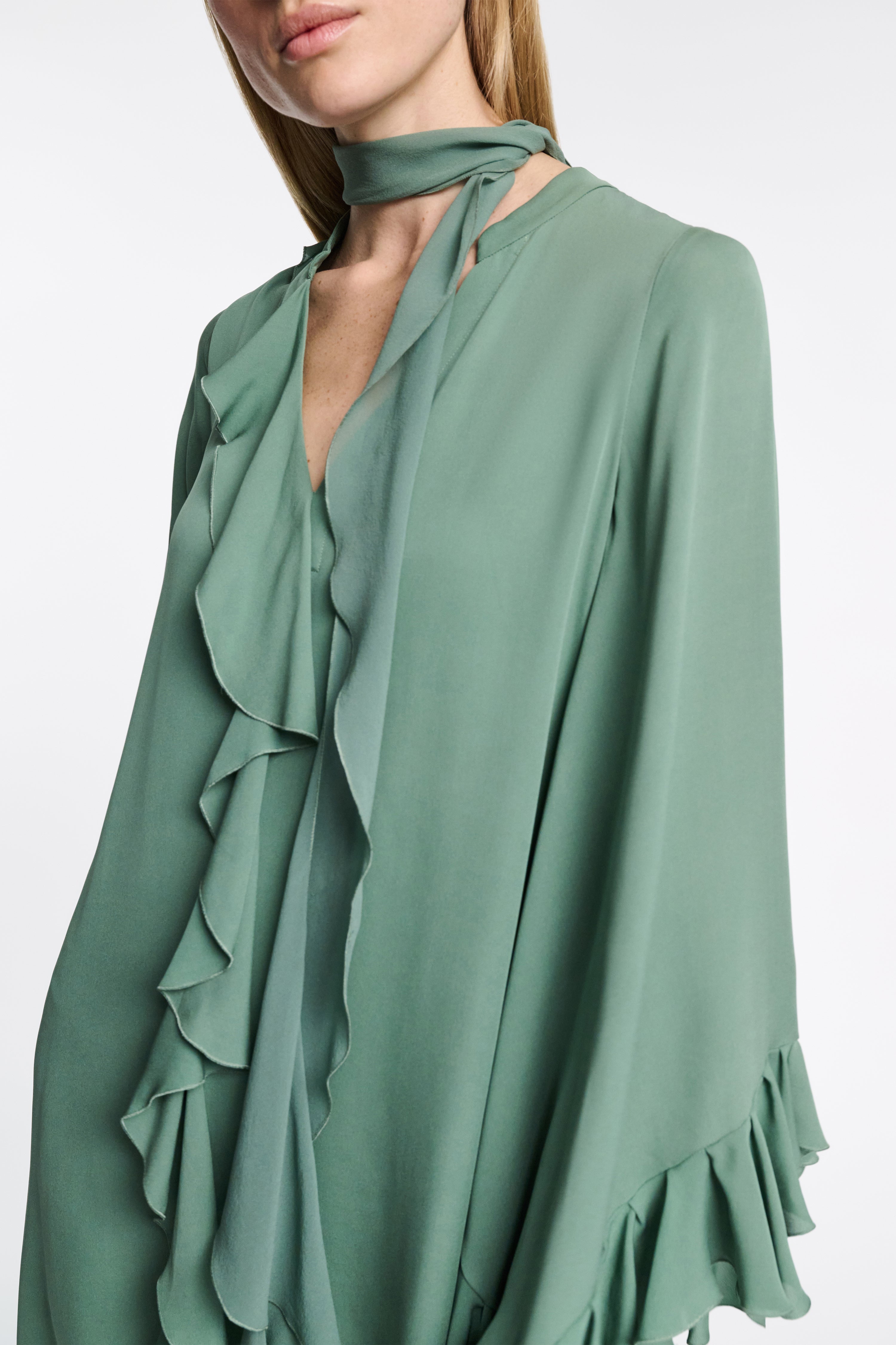 SHEER TWIST II dress-Dorothee Schumacher-Sale