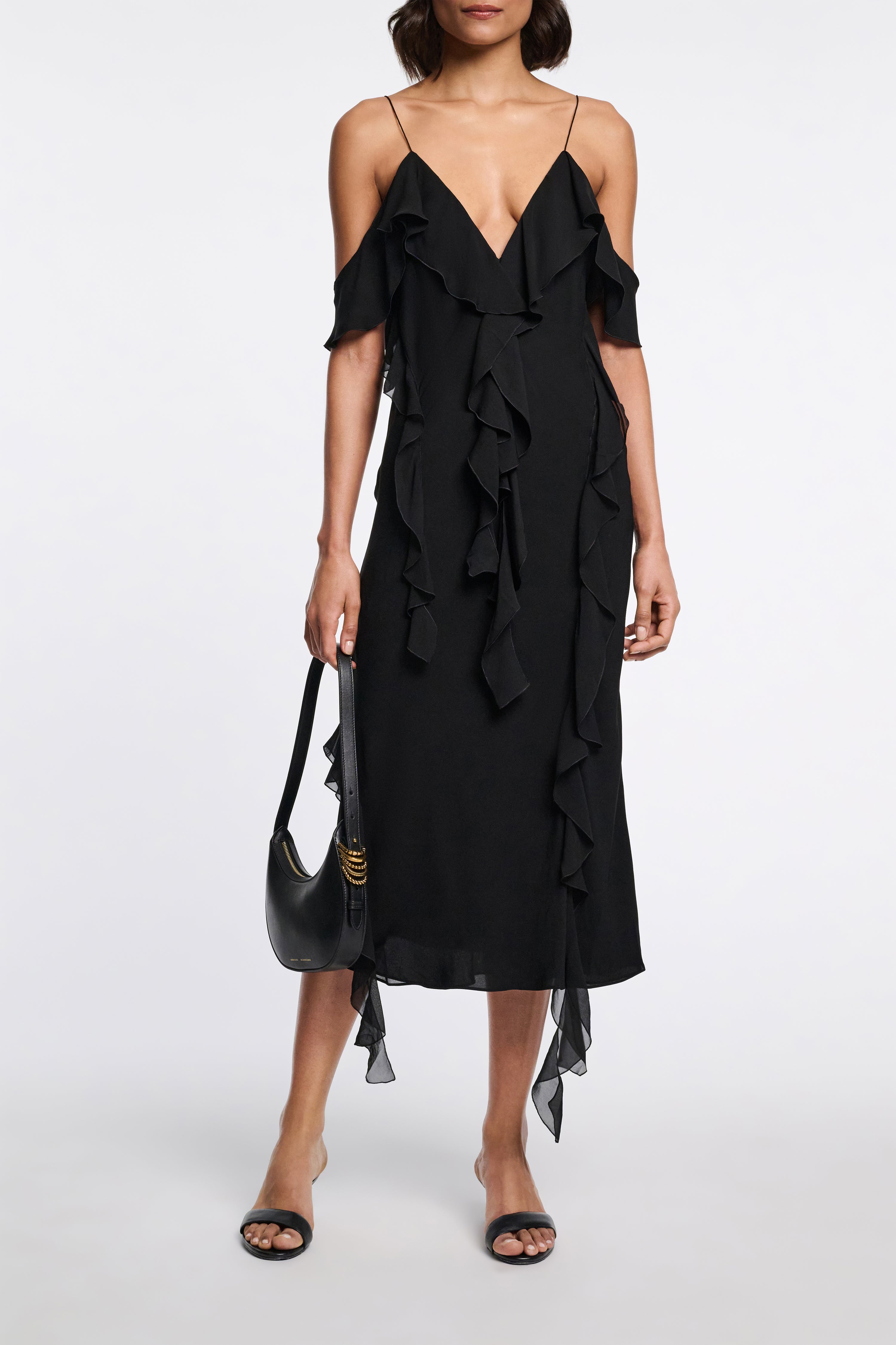 SHEER TWIST II dress-Dorothee Schumacher-Sale