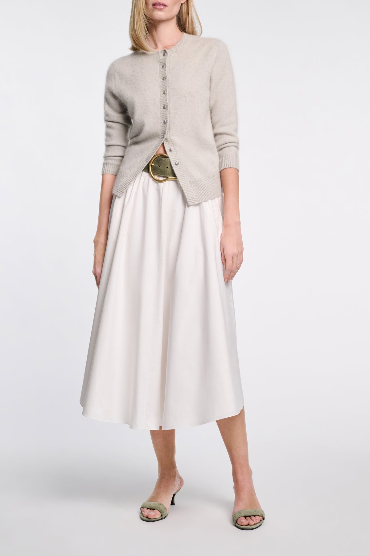 SUEDE SENSATION 6cm waxed belt-Dorothee Schumacher-Sale