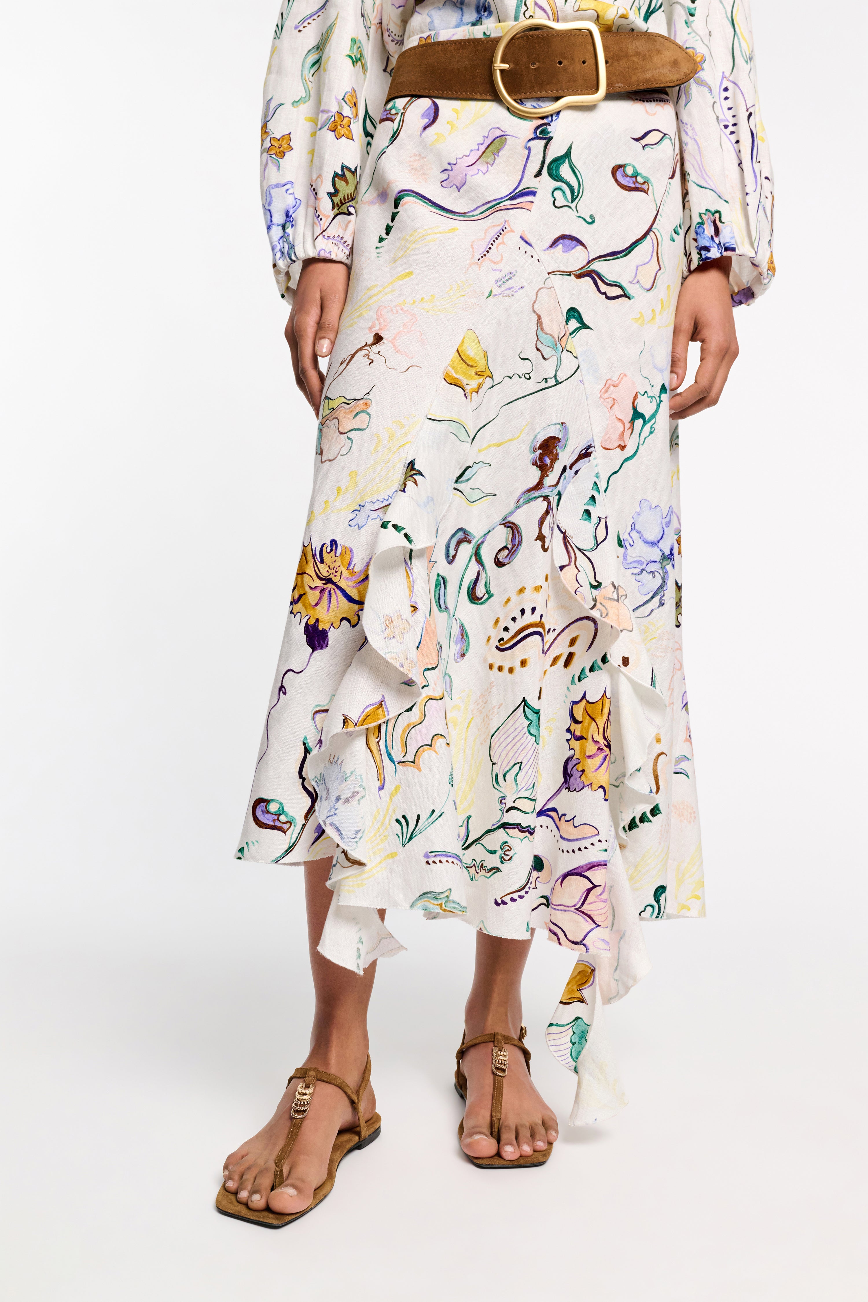 SUEDE SENSATION toe post sandal-Dorothee Schumacher-Sale