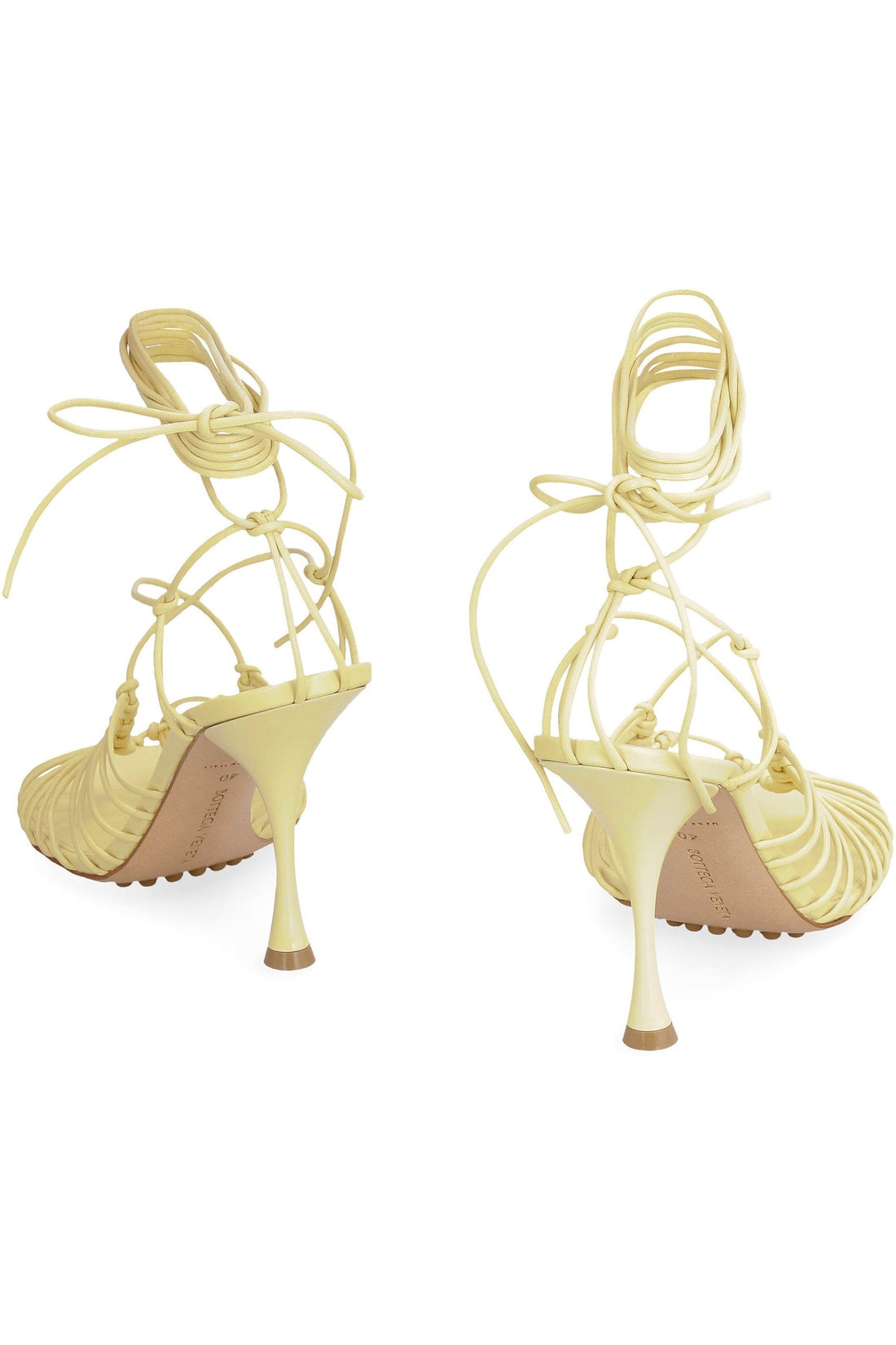 Bottega Veneta-OUTLET-SALE-Dot heeled sandals-ARCHIVIST