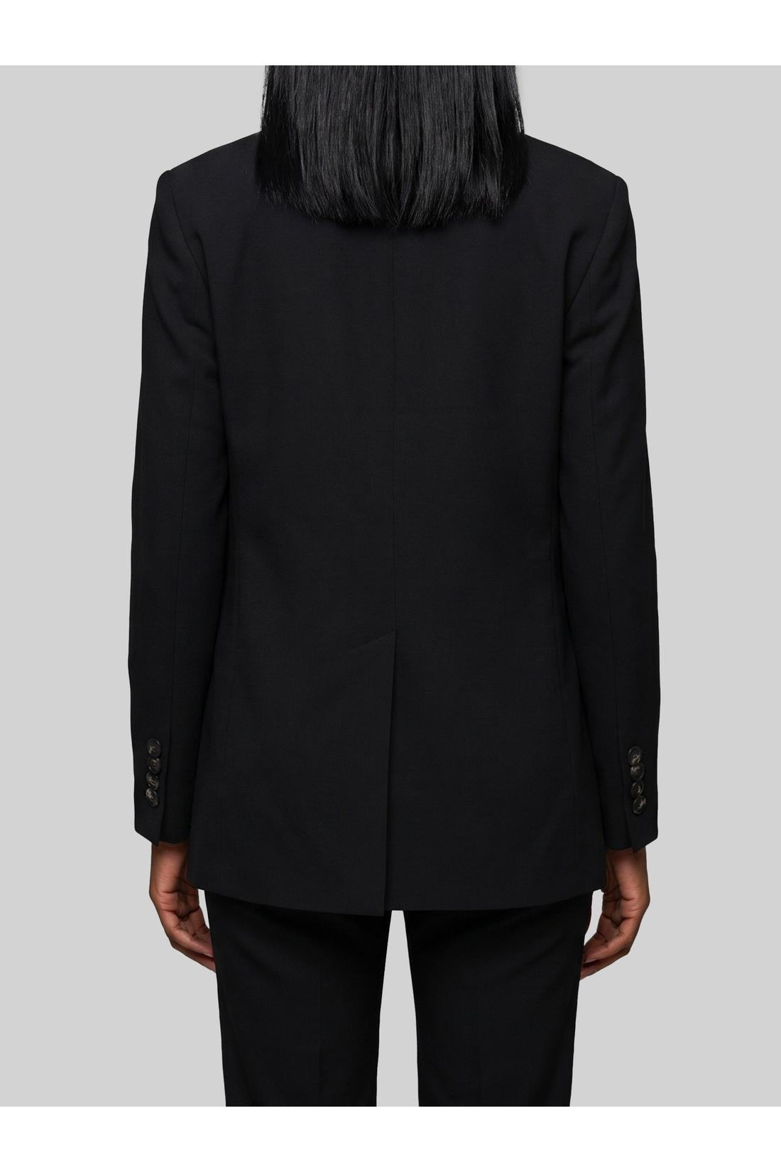 Sutton new york-OUTLET-SALE-Double-breasted black jacket-ARCHIVIST