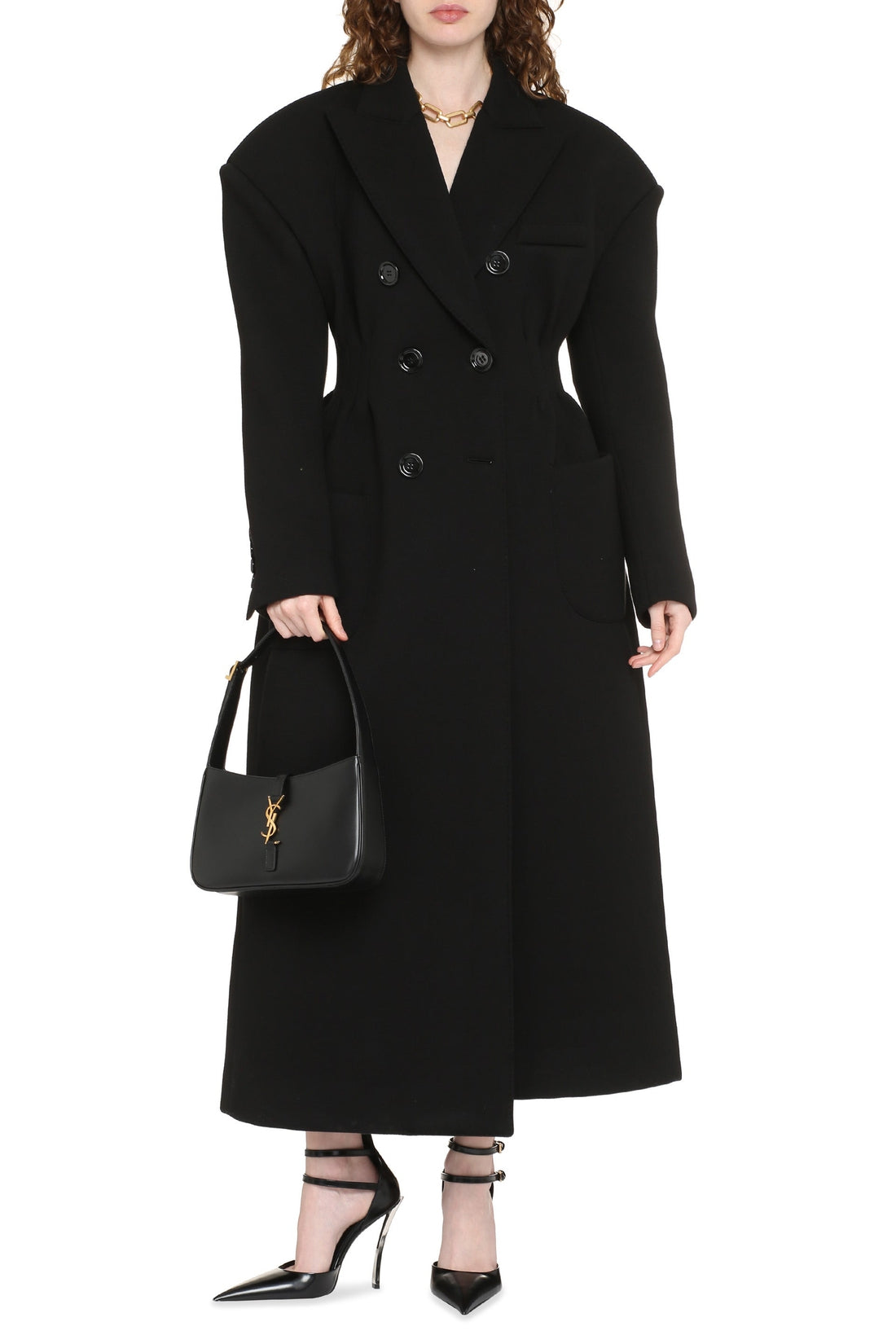 Dolce & Gabbana-OUTLET-SALE-Double-breasted coat-ARCHIVIST