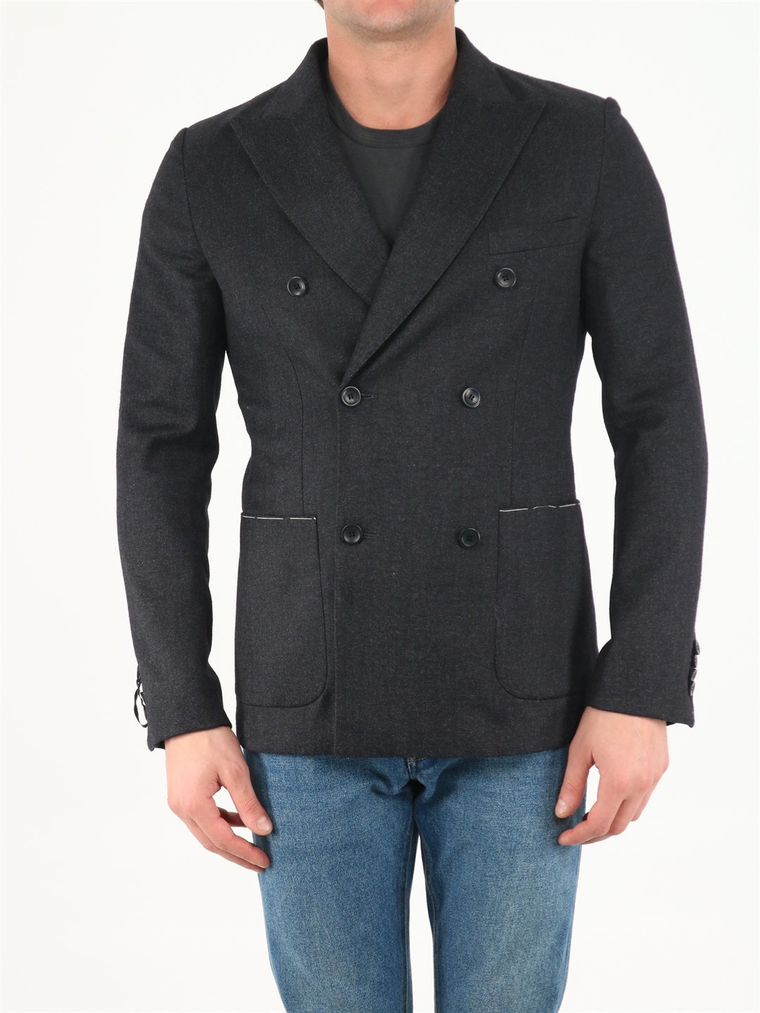 TONELLO-OUTLET-SALE-Double-breasted jacket-ARCHIVIST