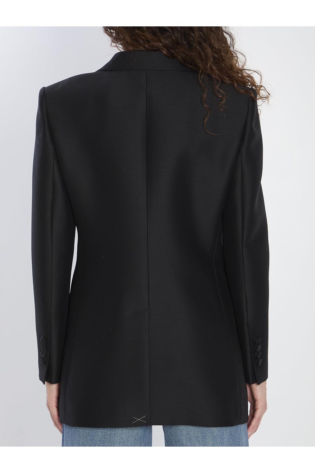 Dolce & Gabbana-OUTLET-SALE-Double-breasted jacket in faille-ARCHIVIST