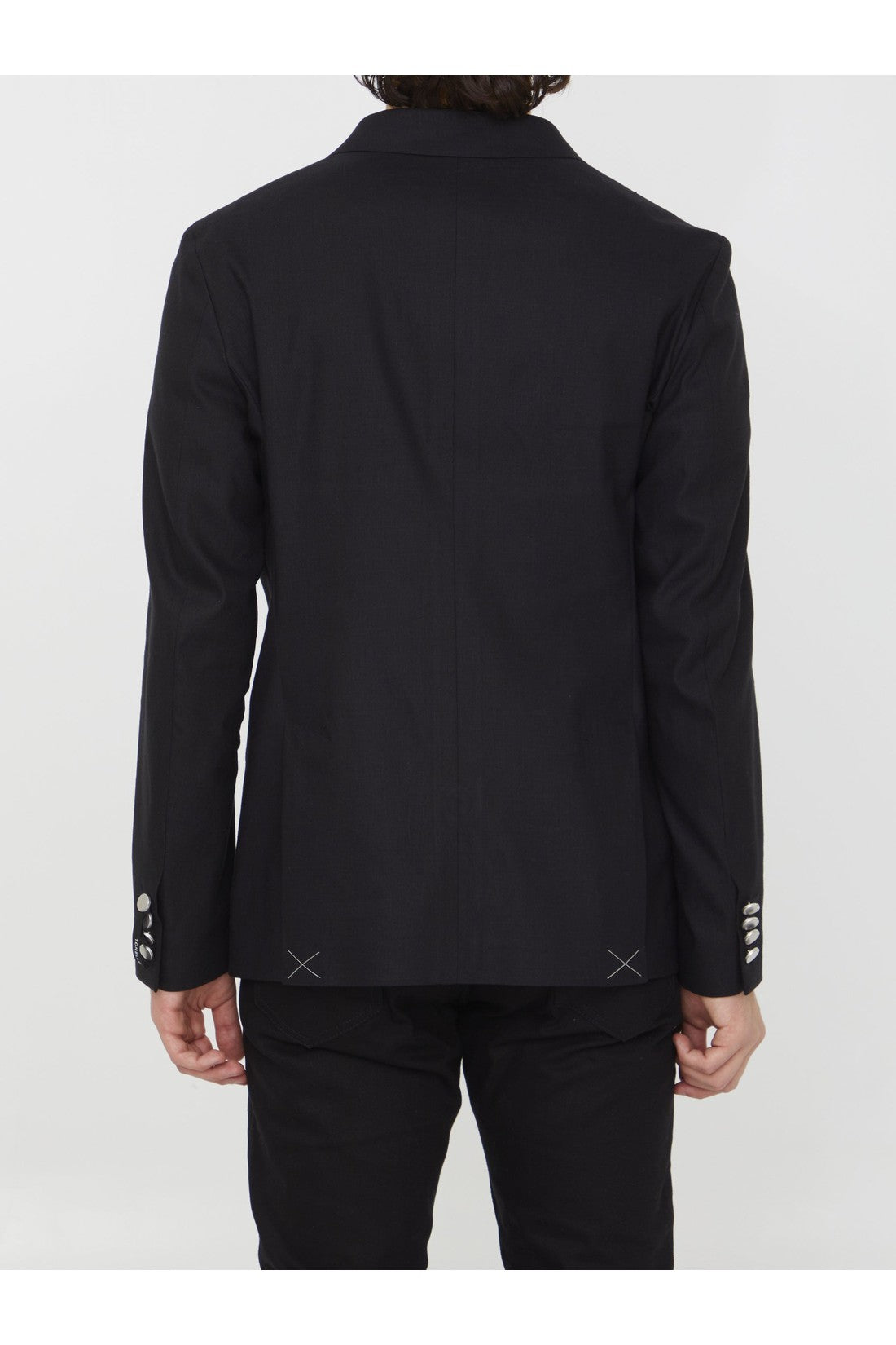 TONELLO-OUTLET-SALE-Double-breasted stretch jacket-ARCHIVIST