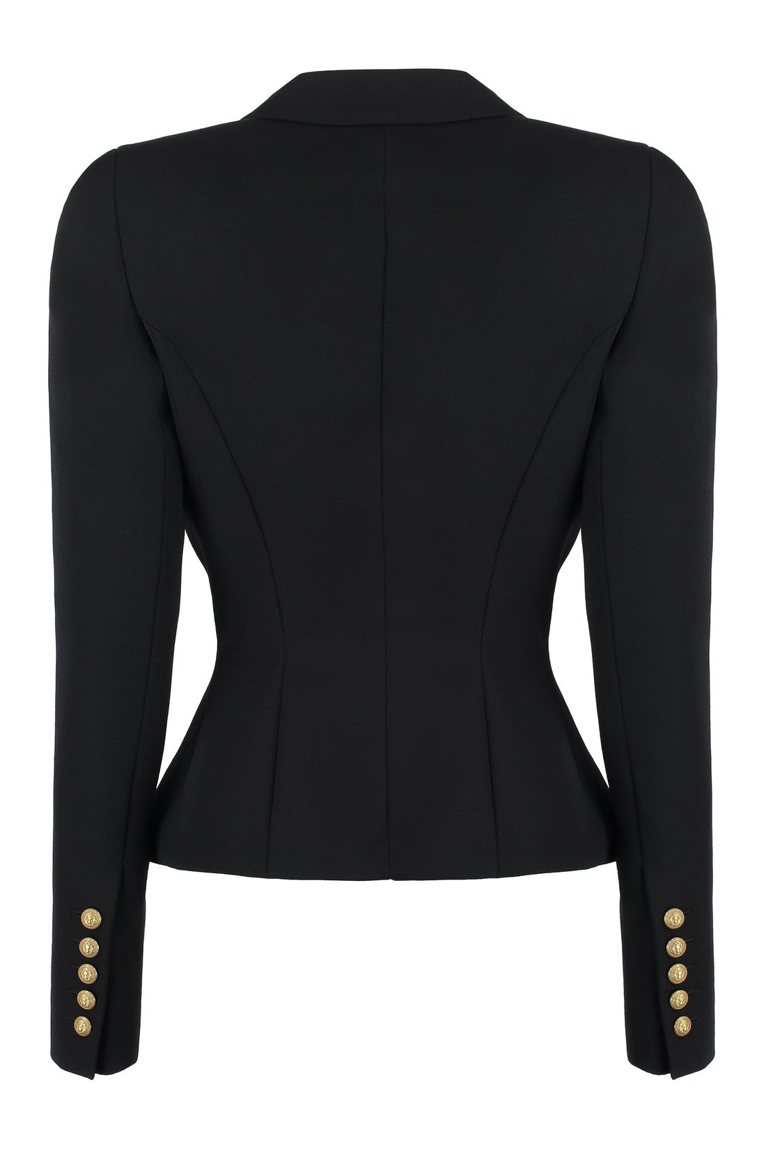 Balmain-OUTLET-SALE-Double-breasted virgin wool jacket-ARCHIVIST