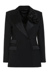 Dolce & Gabbana-OUTLET-SALE-Double-breasted virgin wool jacket-ARCHIVIST