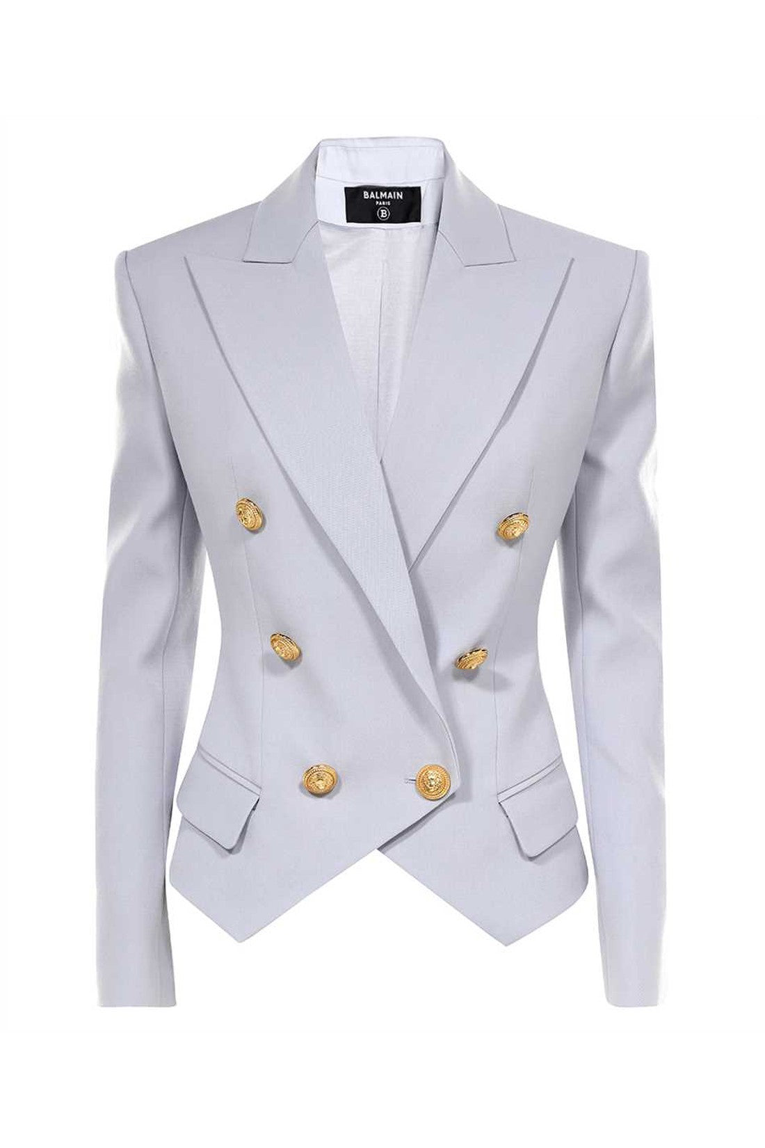 Balmain-OUTLET-SALE-Double-breasted wool blazer-ARCHIVIST