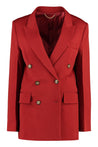 Victoria Beckham-OUTLET-SALE-Double-breasted wool blazer-ARCHIVIST