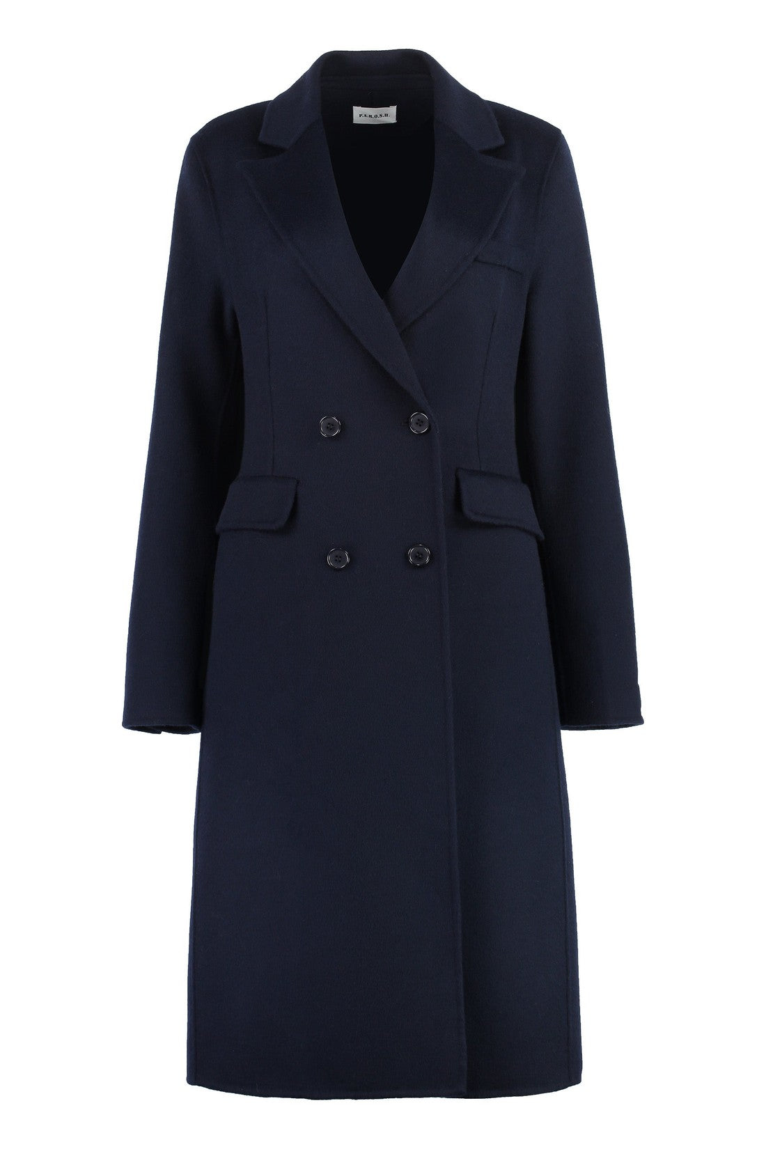 Parosh-OUTLET-SALE-Double-breasted wool coat-ARCHIVIST