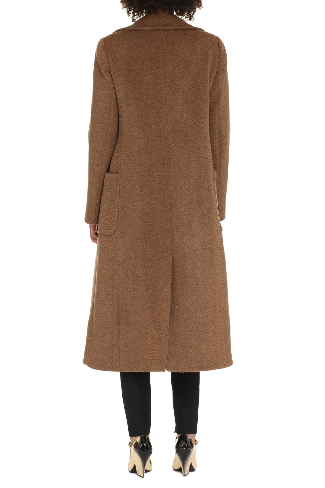 Stella McCartney-OUTLET-SALE-Double-breasted wool coat-ARCHIVIST