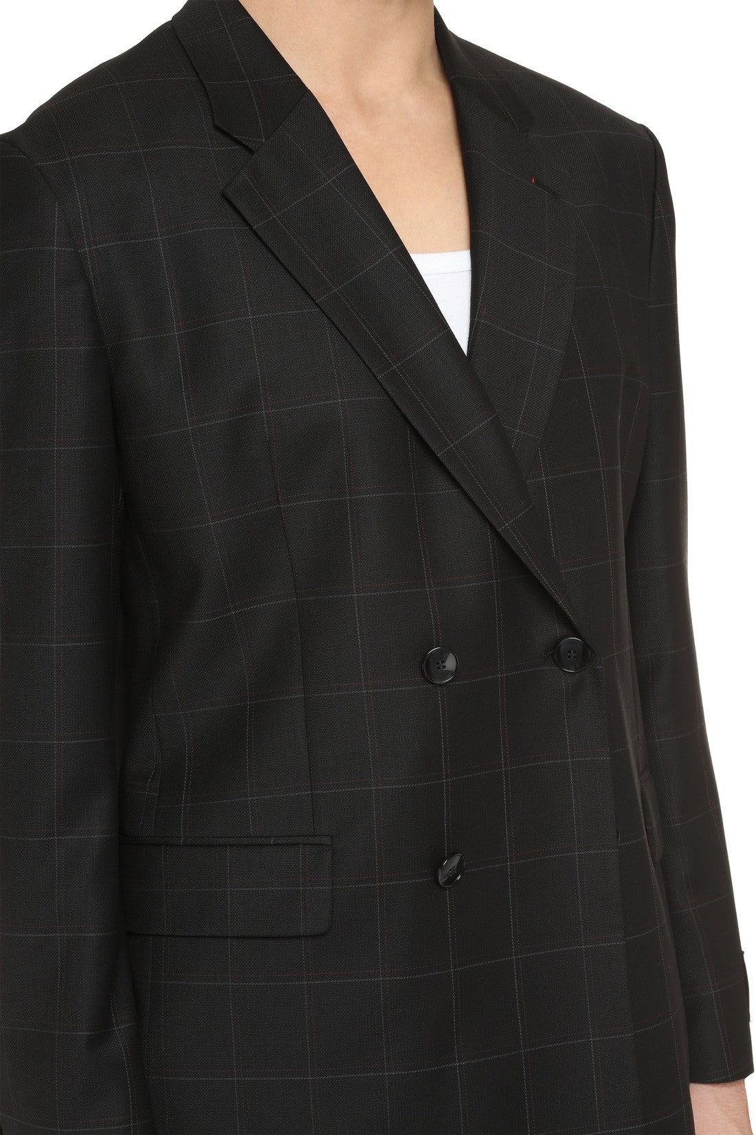 BOSS-OUTLET-SALE-Double-breasted wool jacket-ARCHIVIST