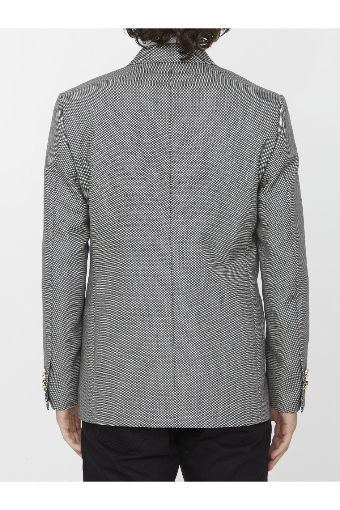 LARDINI-OUTLET-SALE-Double-breasted wool jacket-ARCHIVIST