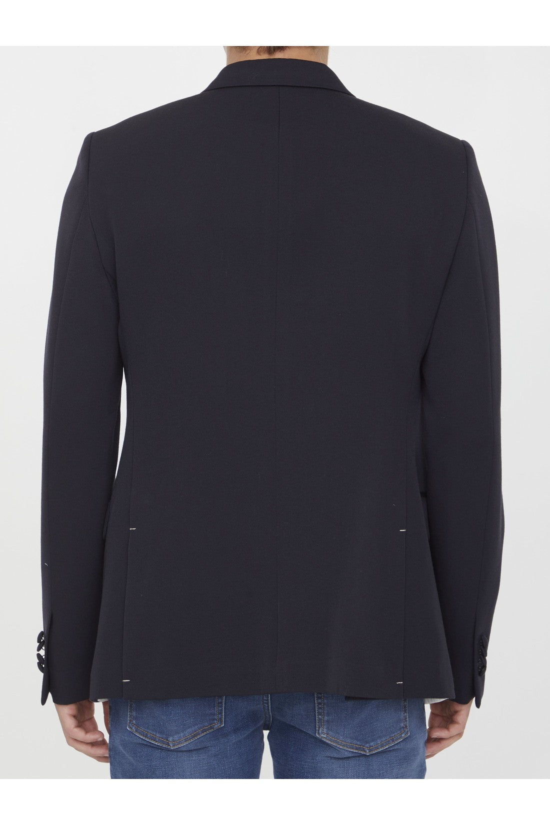 VALENTINO GARAVANI-OUTLET-SALE-Double-breasted wool jacket-ARCHIVIST