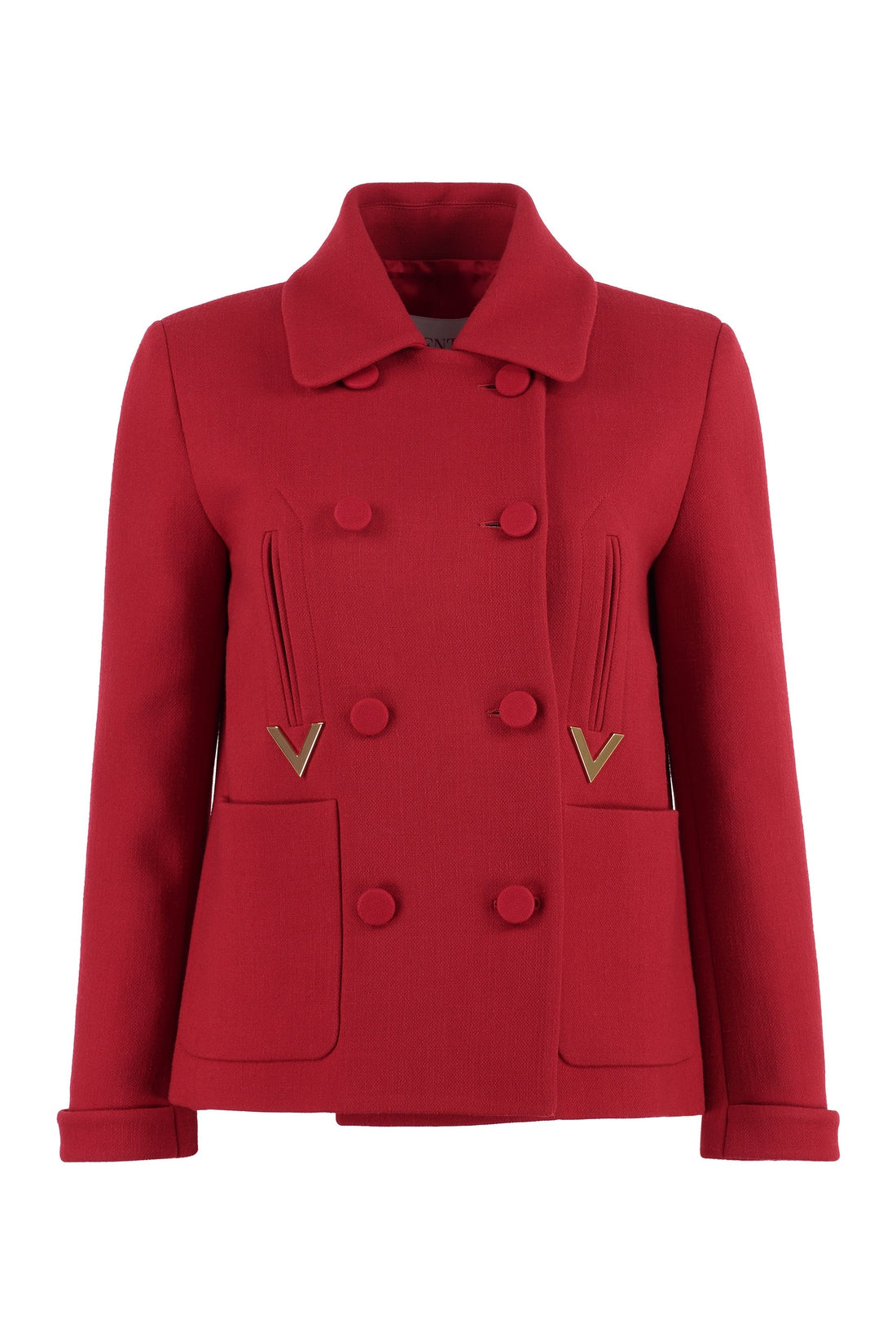 Valentino-OUTLET-SALE-Double-breasted wool jacket-ARCHIVIST
