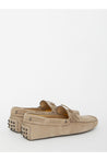 TOD'S-OUTLET-SALE-Dove-colored Gommino loafers-ARCHIVIST