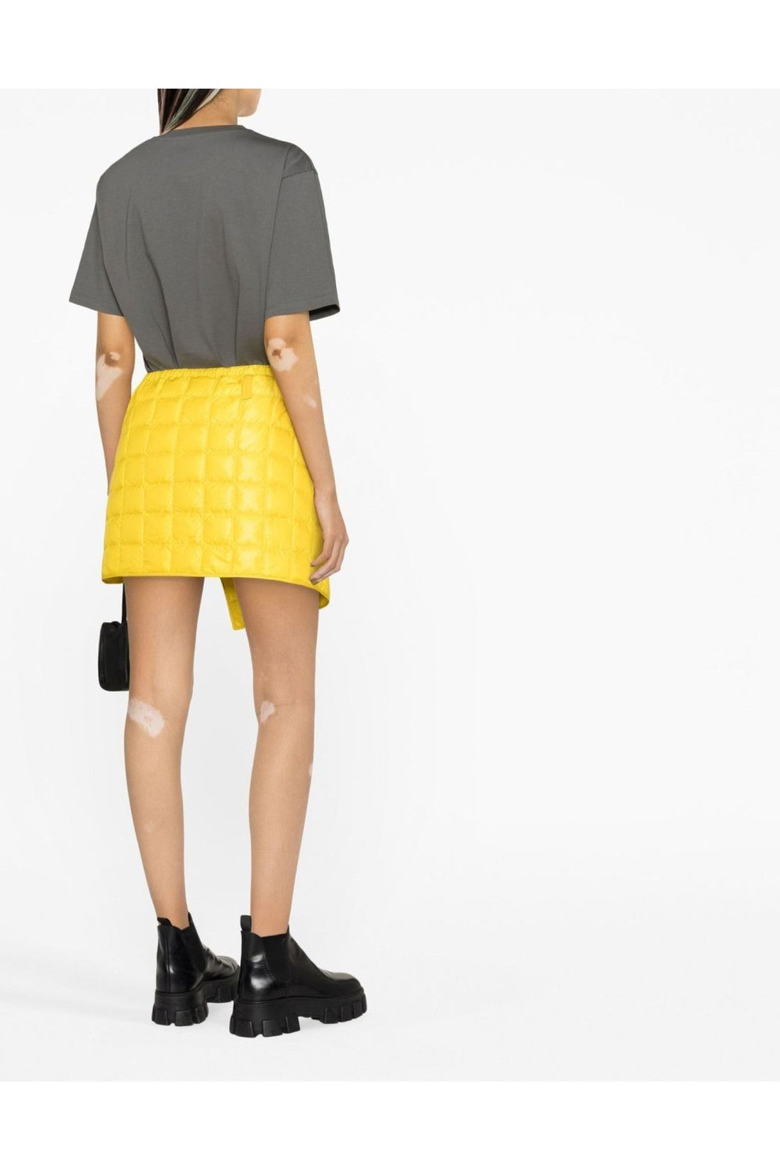 Moncler-OUTLET-SALE-Down Filled Quilted Asymmetric Skirt-ARCHIVIST