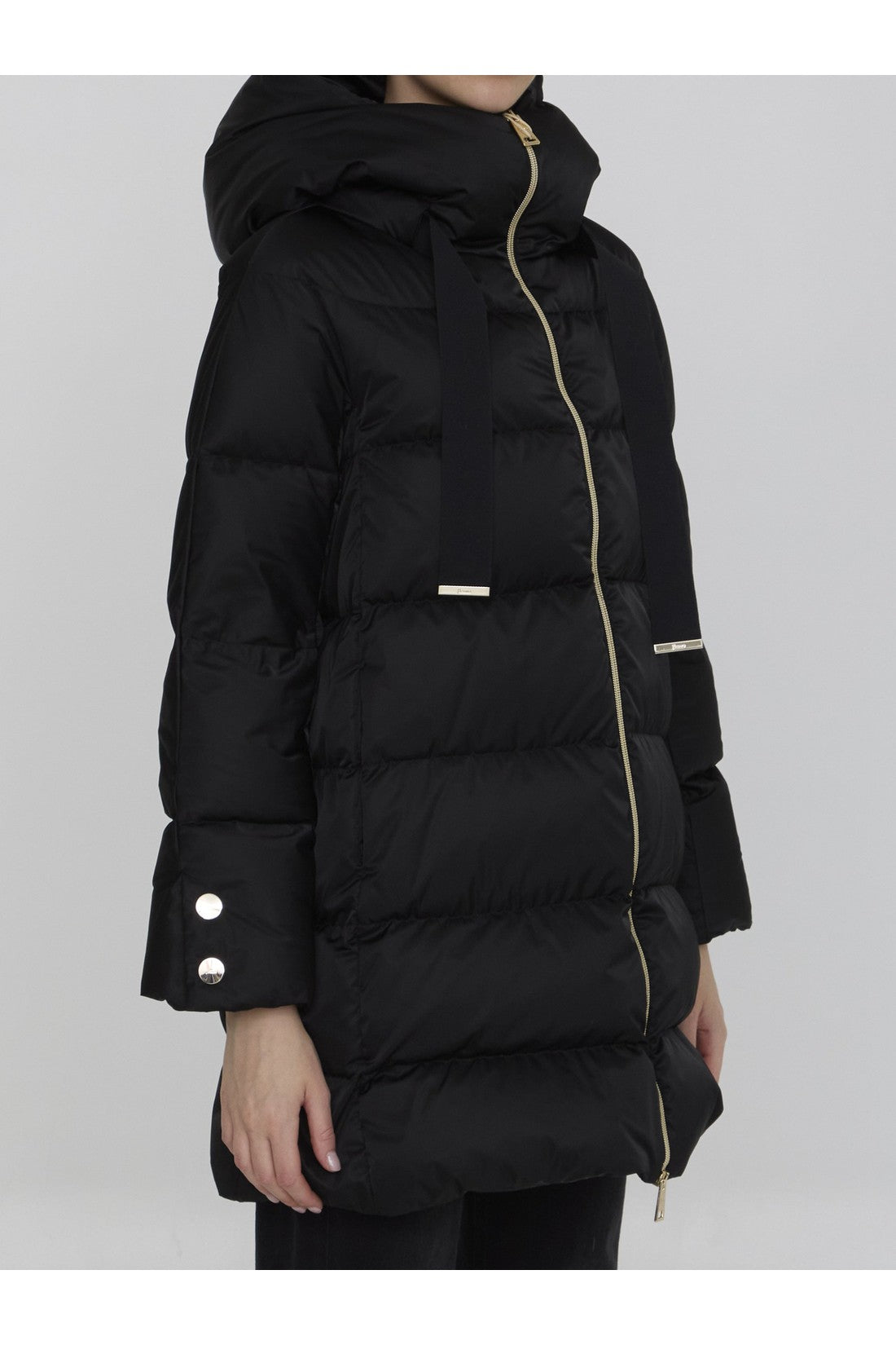 HERNO-OUTLET-SALE-Down jacket in nylon-ARCHIVIST