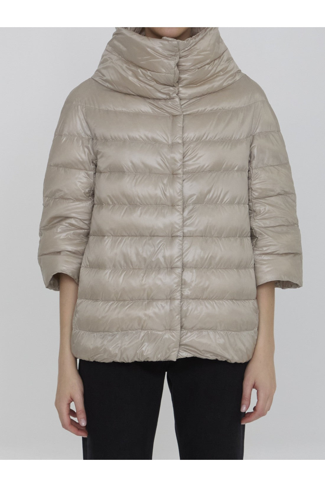 HERNO-OUTLET-SALE-Down jacket in nylon-ARCHIVIST