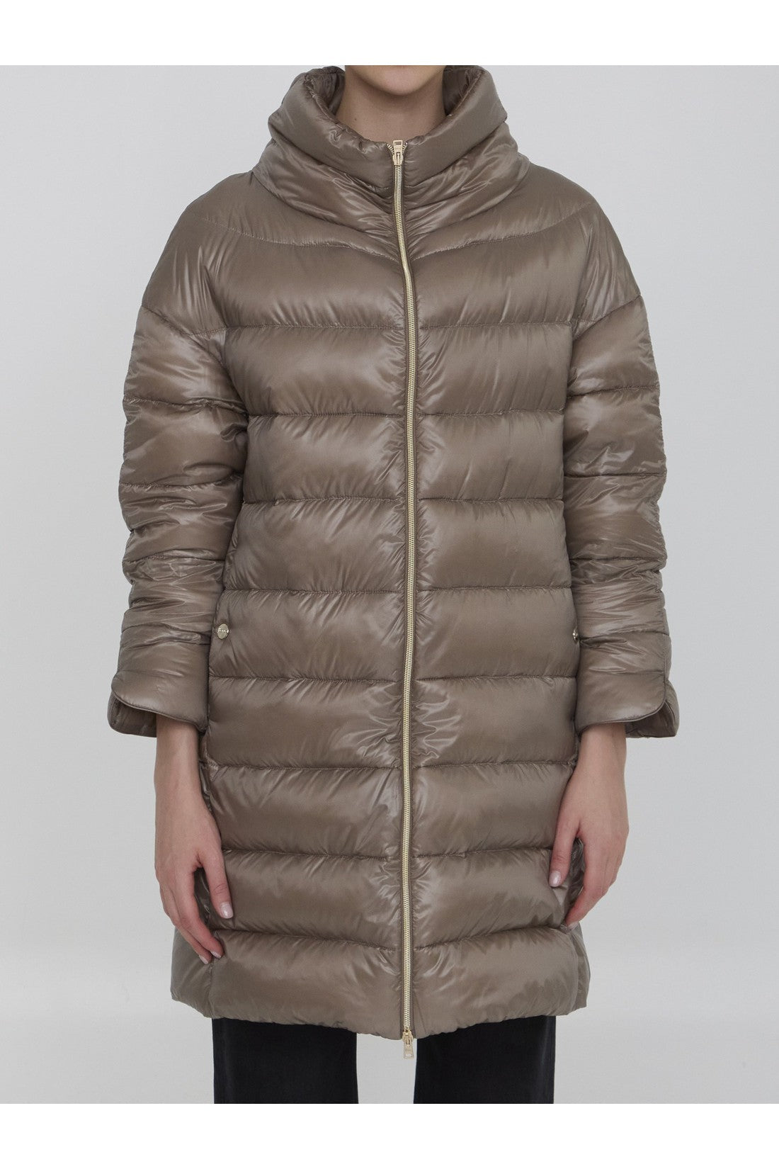 HERNO-OUTLET-SALE-Down jacket in nylon-ARCHIVIST