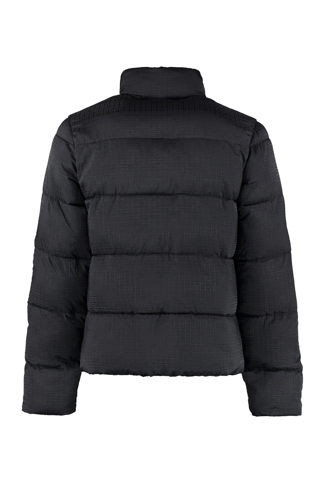 Givenchy-OUTLET-SALE-Down jacket with all-over logo-ARCHIVIST
