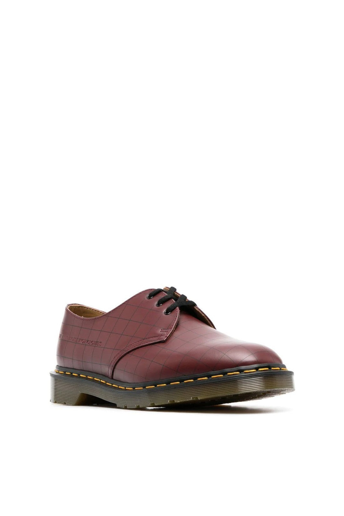 Dr. Martens-OUTLET-SALE-Dr. Martens 1461 Check x Undercover Lace-up Derby-ARCHIVIST