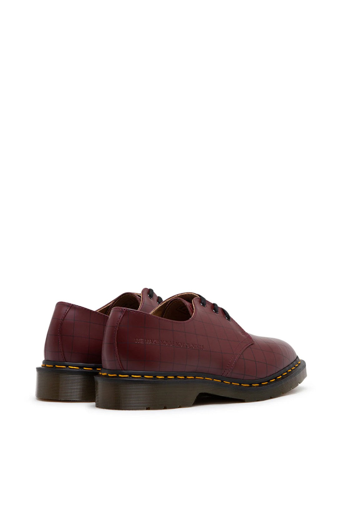 Dr. Martens-OUTLET-SALE-Dr. Martens 1461 Check x Undercover Lace-up Derby-ARCHIVIST