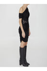 MARINE SERRE-OUTLET-SALE-Draped jersey dress-ARCHIVIST