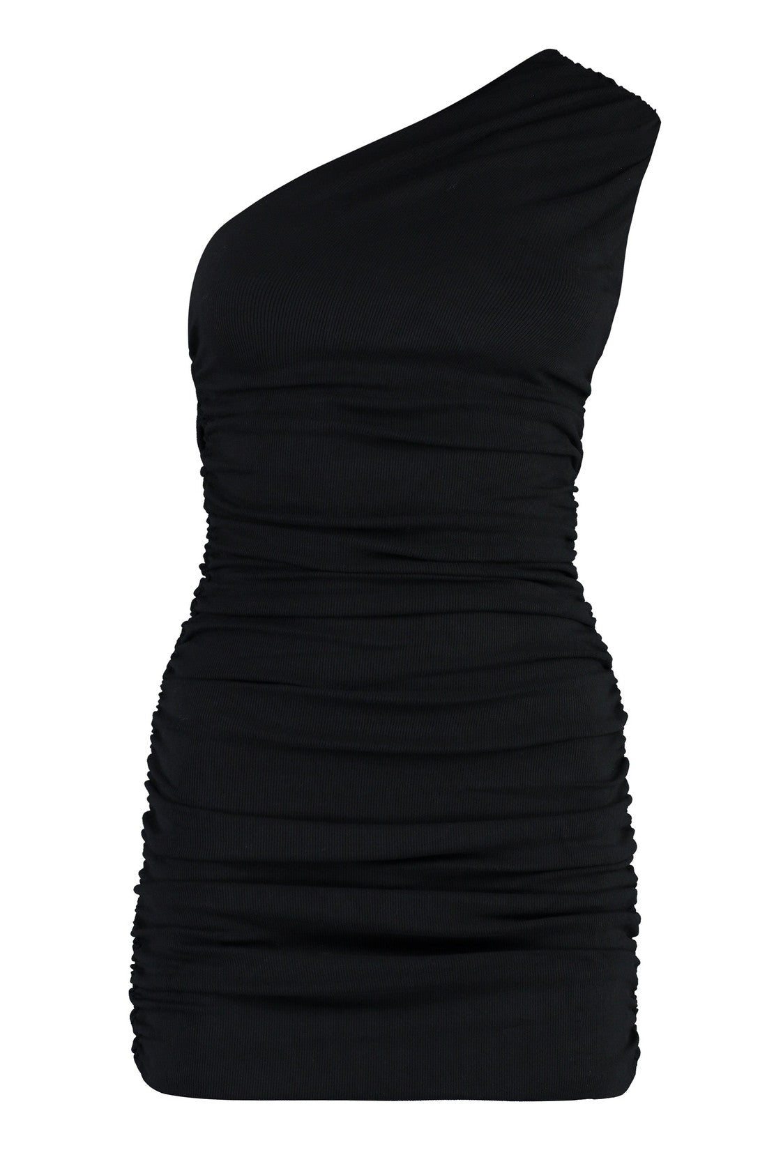 Piralo-OUTLET-SALE-Draped one shoulder dress-ARCHIVIST