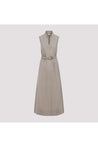 BRUNELLO CUCINELLI-OUTLET-SALE-Dres Beige-ARCHIVIST