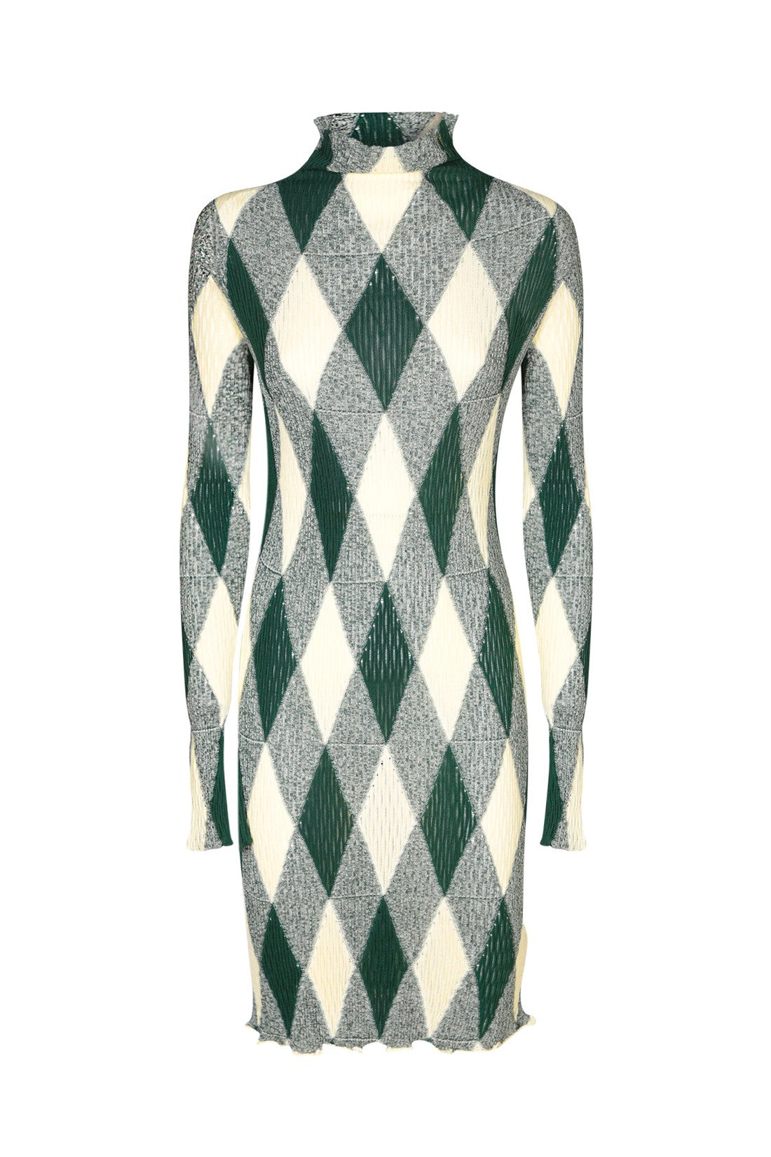 BURBERRY-OUTLET-SALE-Dres Grün-ARCHIVIST