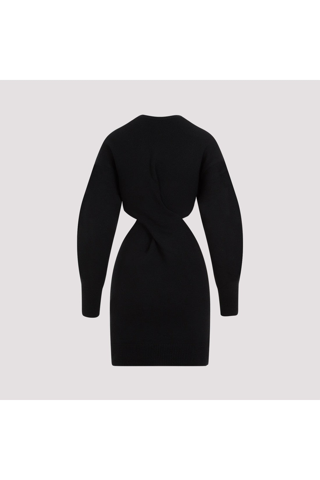 ALEXANDER MCQUEEN-OUTLET-SALE-Dres Schwarz-ARCHIVIST