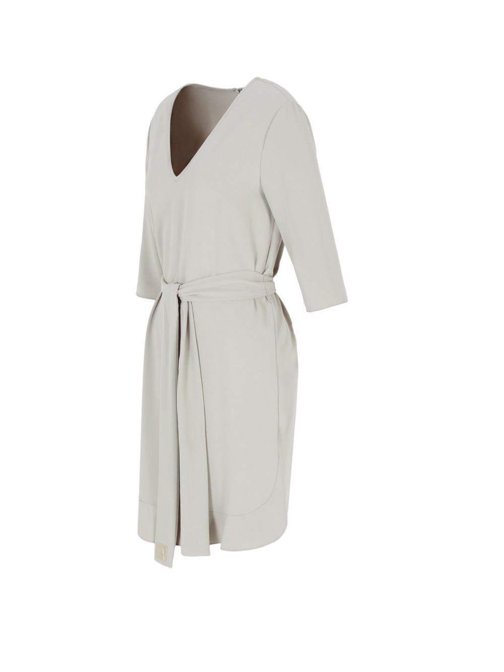 ARMANI EXCHANGE-OUTLET-SALE-Dress BEIGE-ARCHIVIST