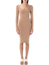 Andreadamo-OUTLET-SALE-Dress BEIGE-ARCHIVIST