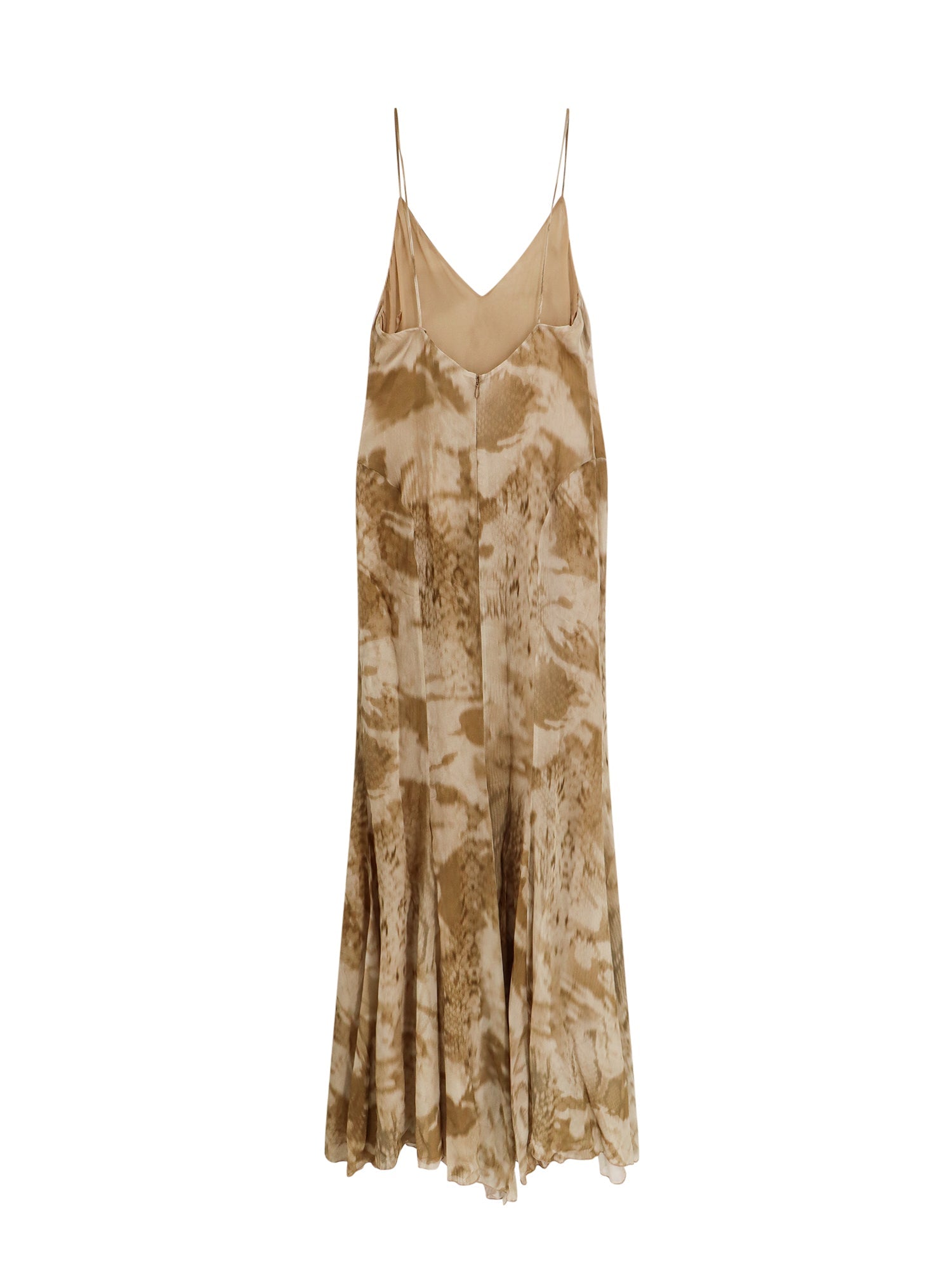 BLUMARINE-OUTLET-SALE-Dress BEIGE-ARCHIVIST