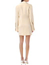 BLUMARINE-OUTLET-SALE-Dress BEIGE-ARCHIVIST